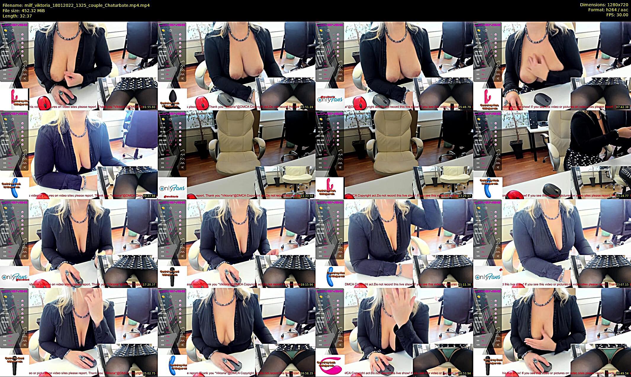 milf_viktoria — 33 minute Chaturbate female cam show recording, 720p, Jan 18, 2022
