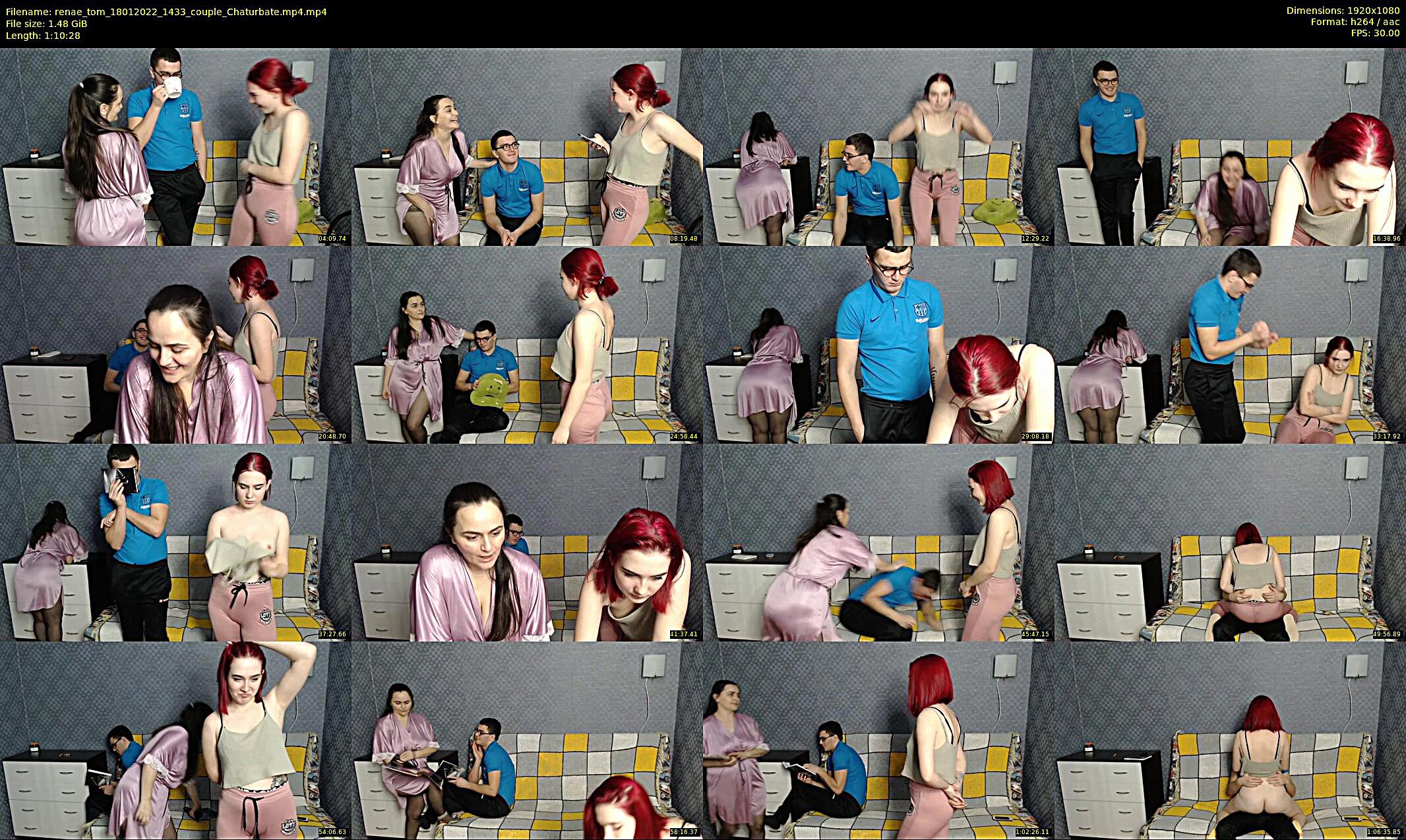 renae_tom — 71 minute Chaturbate couple cam show recording, 1080p, Jan 18, 2022