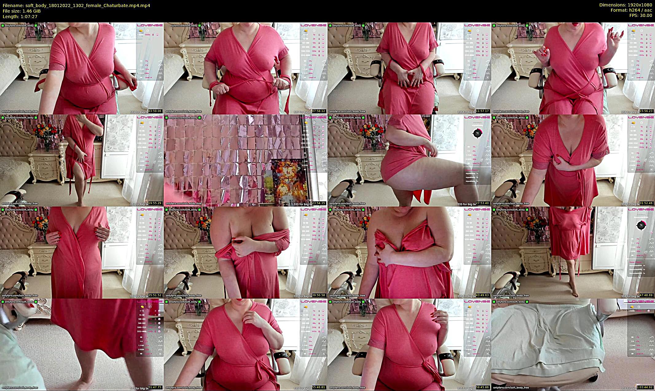 soft_body — 68 minute Chaturbate female cam show recording, 1080p, Jan 18, 2022