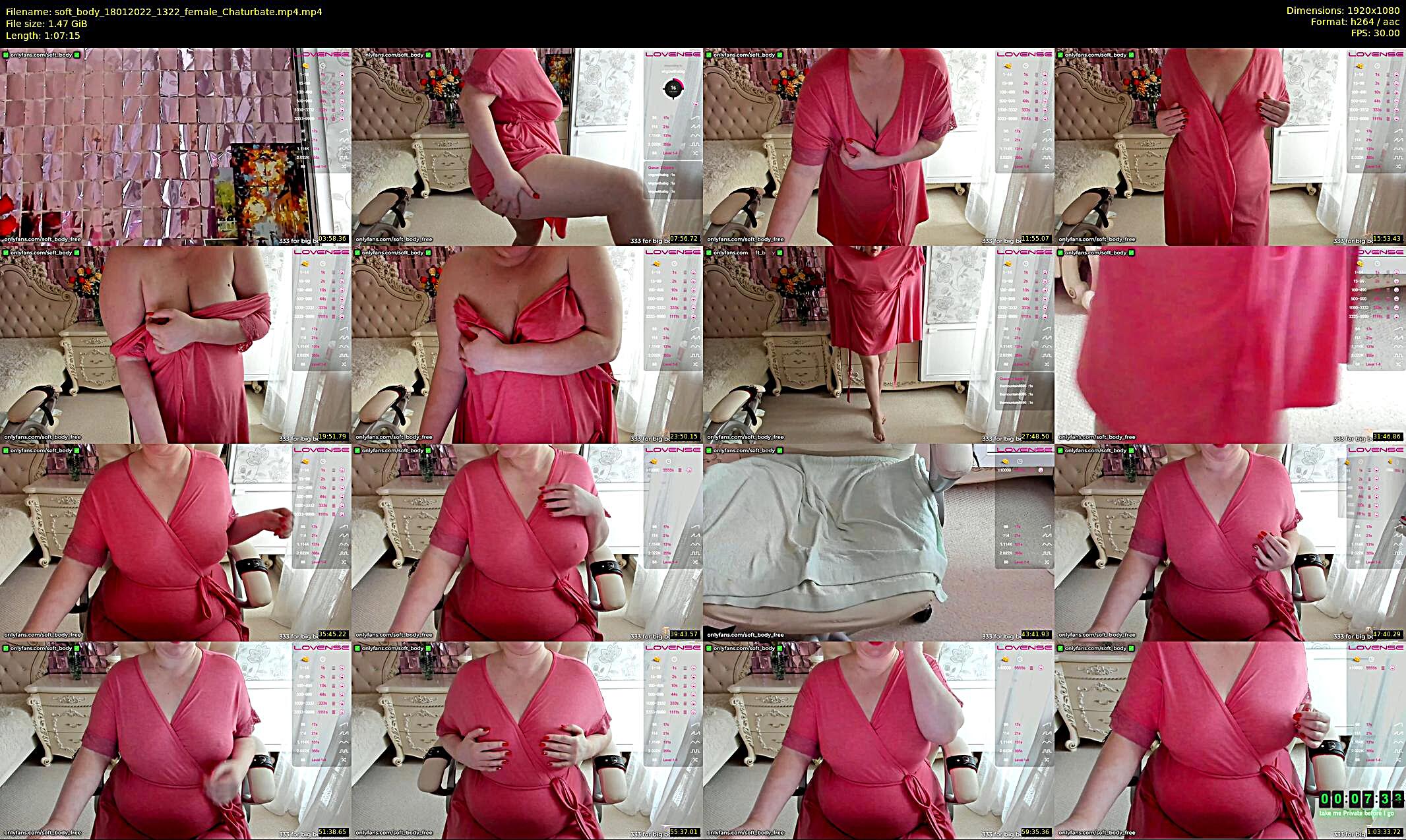 soft_body — 68 minute Chaturbate female cam show recording, 1080p, Jan 18, 2022