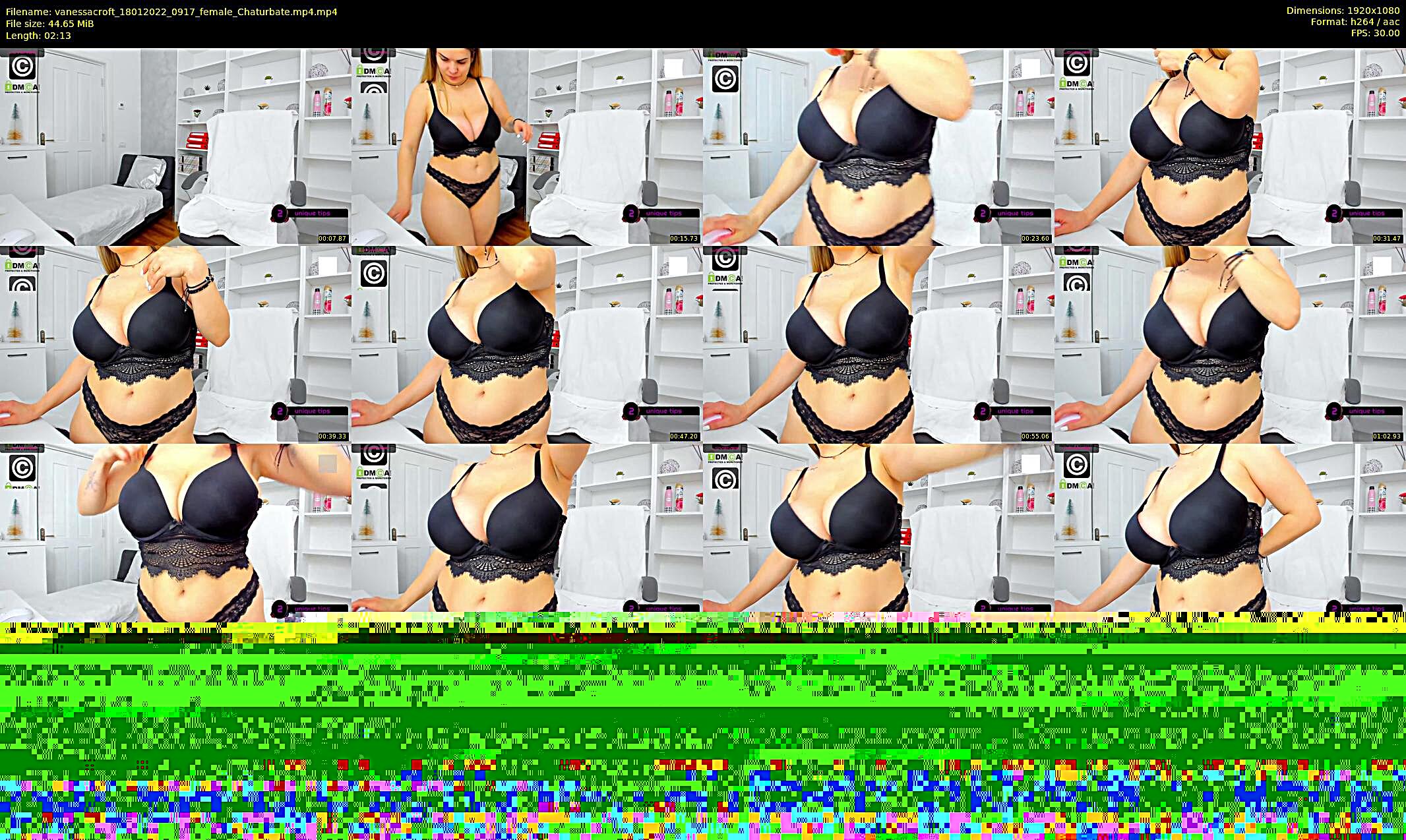 vanessacroft — 3 minute Chaturbate female cam show recording, 1080p, Jan 18, 2022