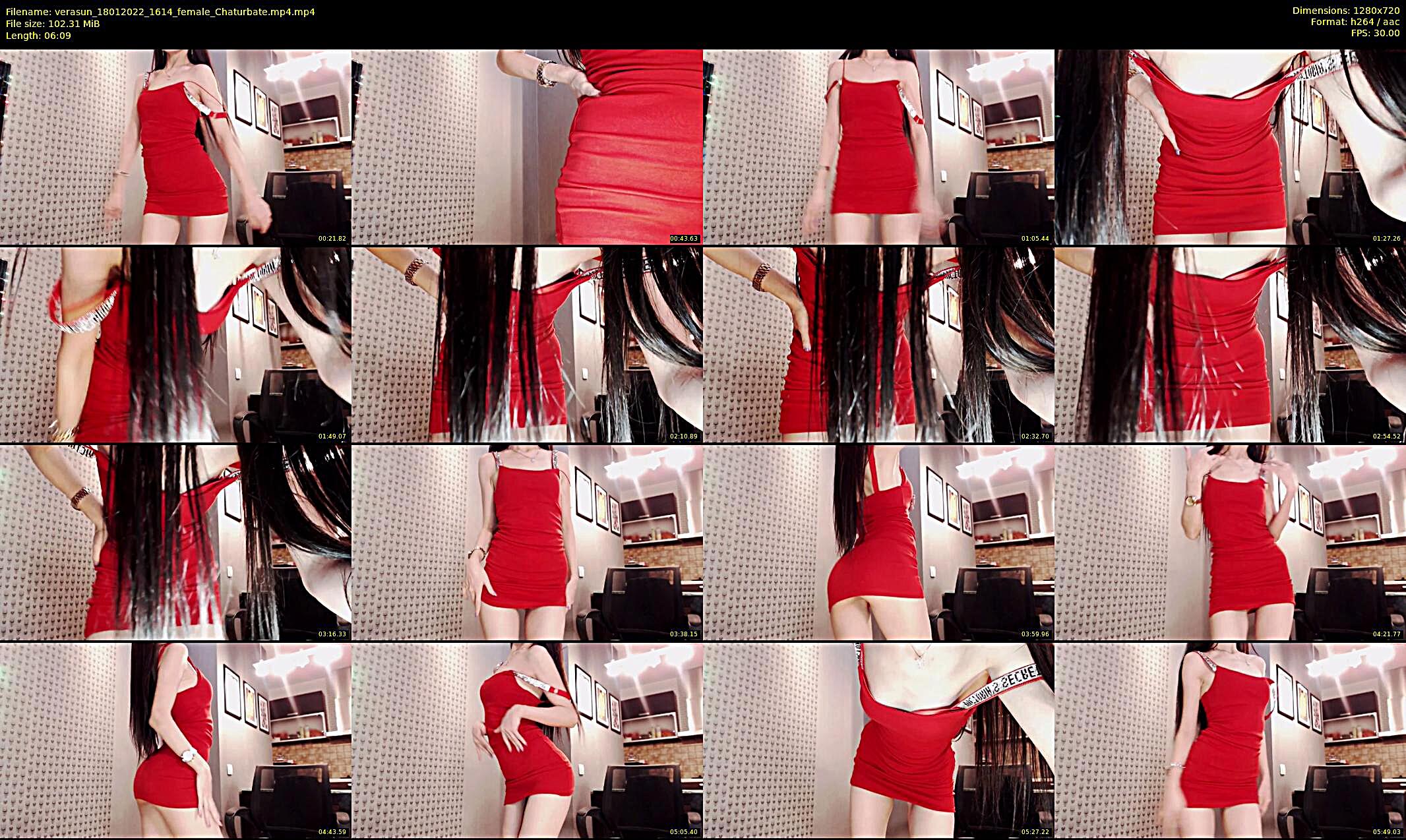 verasun — 7 minute Chaturbate female cam show recording, 720p, Jan 18, 2022