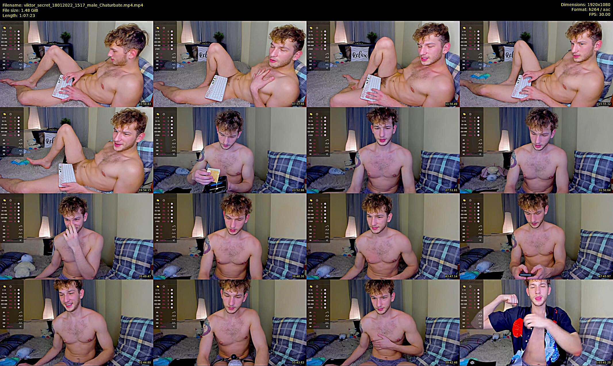 viktor_secret — 68 minute Chaturbate male cam show recording, 1080p, Jan 18, 2022