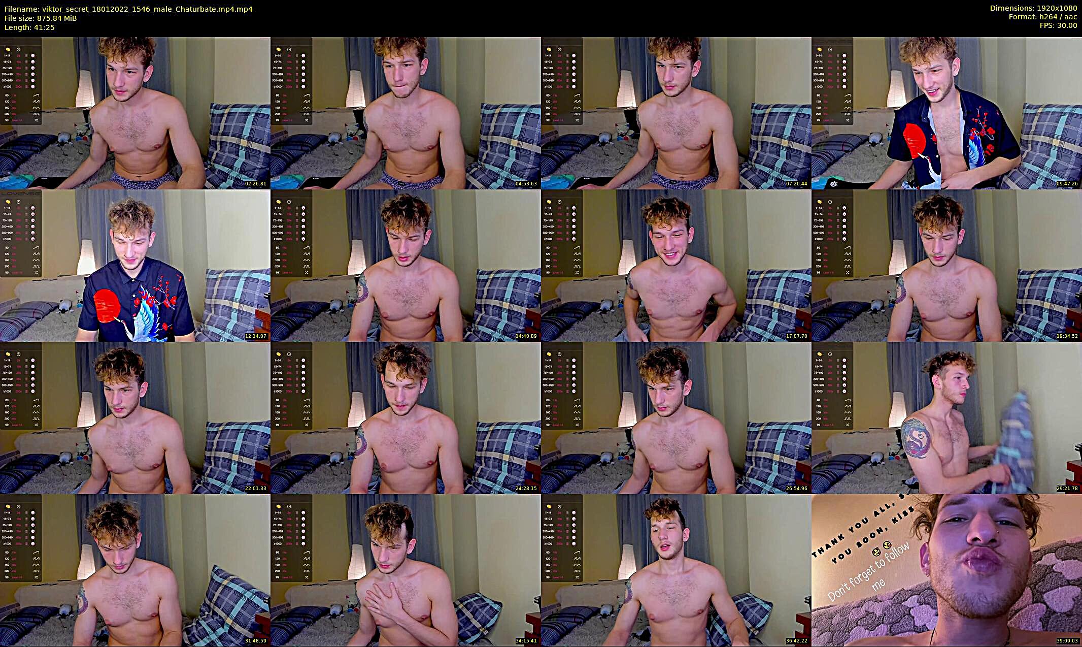 viktor_secret — 16 minute Chaturbate male cam show recording, 1080p, Jan 18, 2022