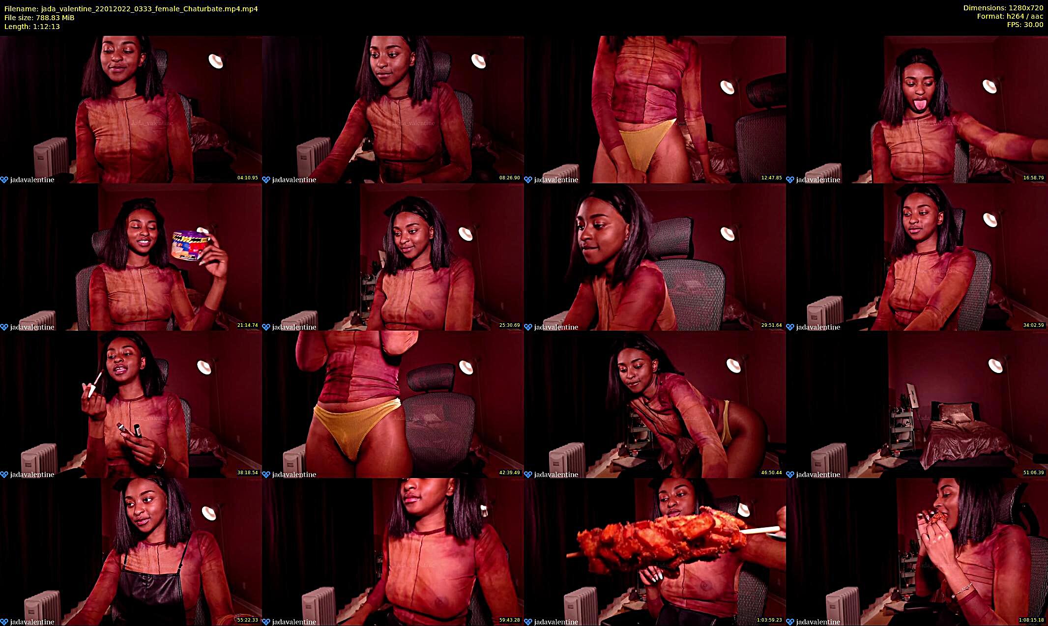 jada_valentine — 39 minute Chaturbate female cam show recording, 720p, Jan 22, 2022