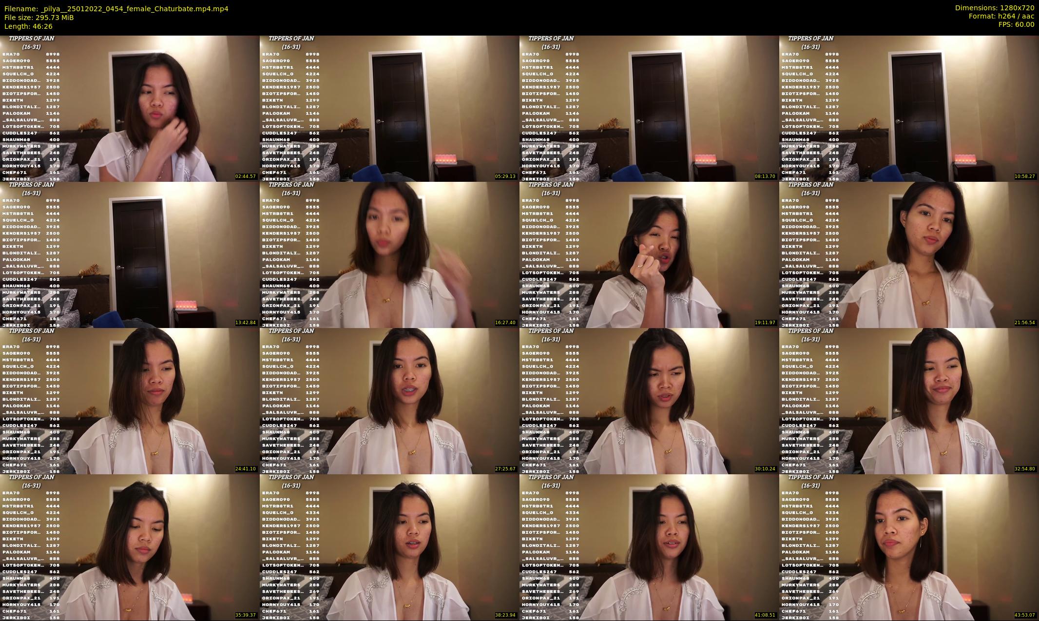 _pilya_ — 47 minute Chaturbate female cam show recording, 720p, Jan 25, 2022