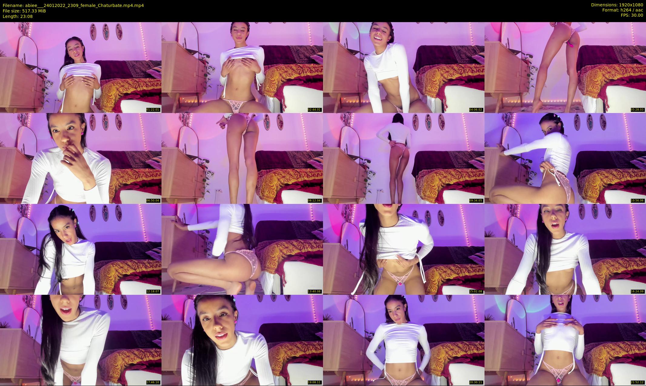 abiee__ — 24 minute Chaturbate female cam show recording, 1080p, Jan 24, 2022