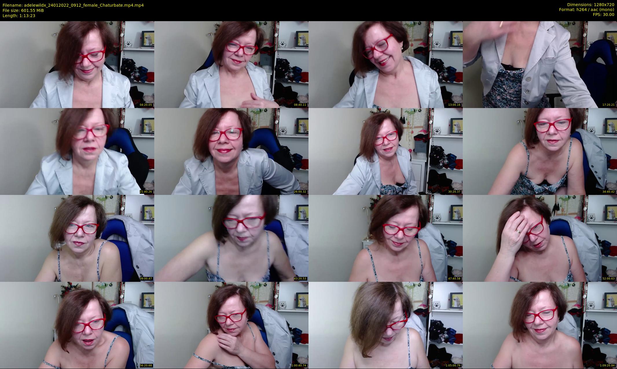 adelewildx — 74 minute Chaturbate female cam show recording, 720p, Jan 24, 2022