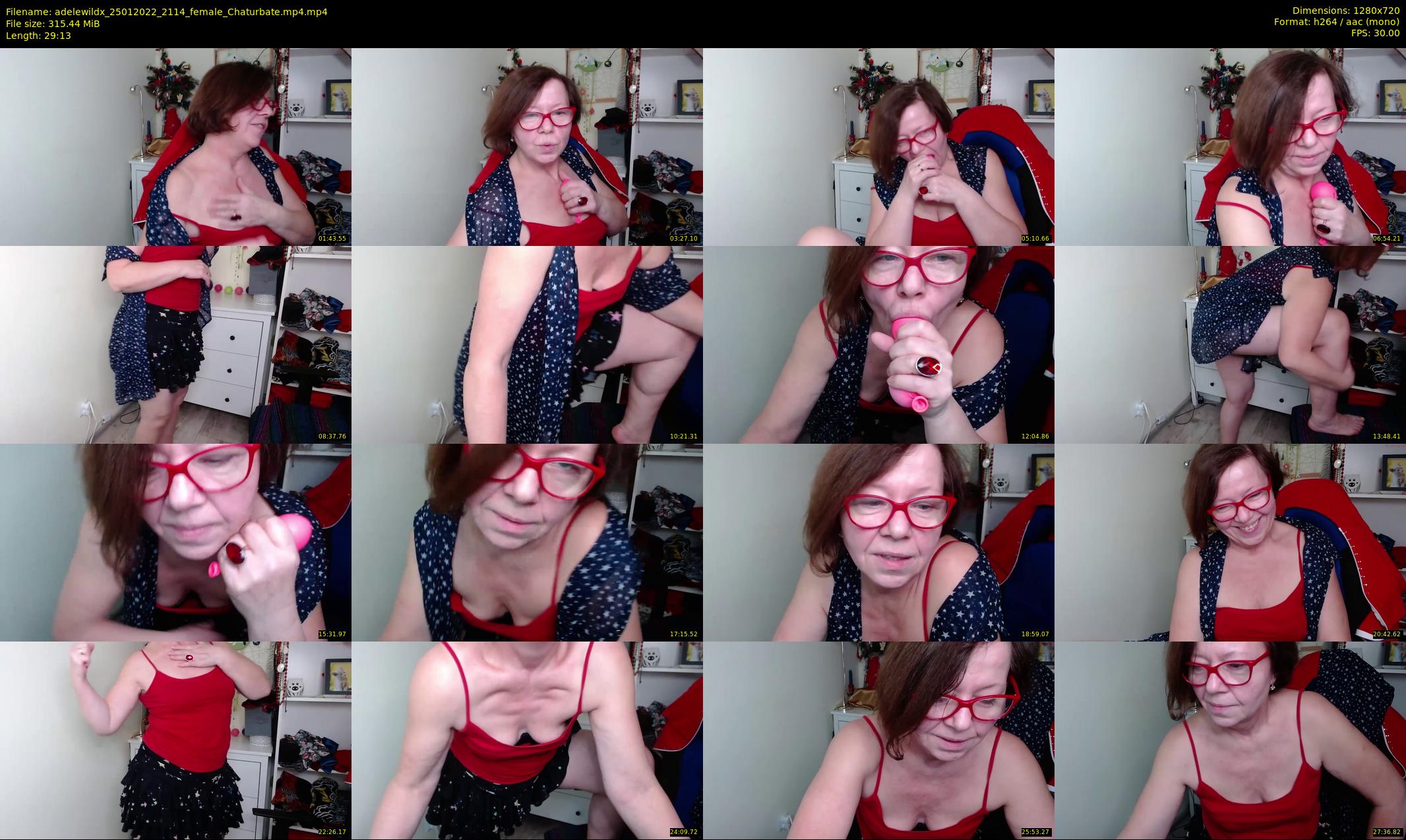 adelewildx — 30 minute Chaturbate female cam show recording, 720p, Jan 25, 2022
