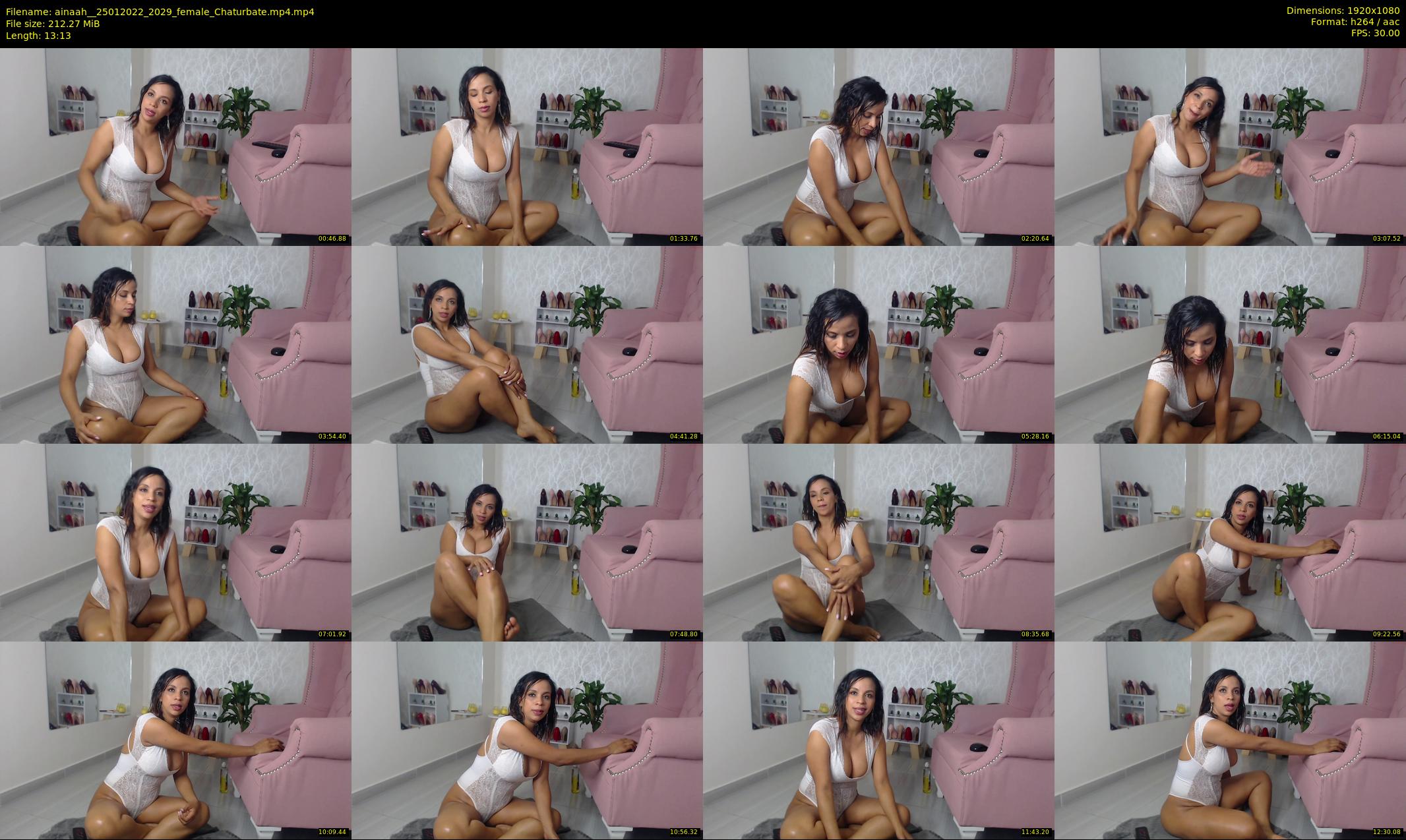 ainaah_ — 14 minute Chaturbate female cam show recording, 1080p, Jan 25, 2022