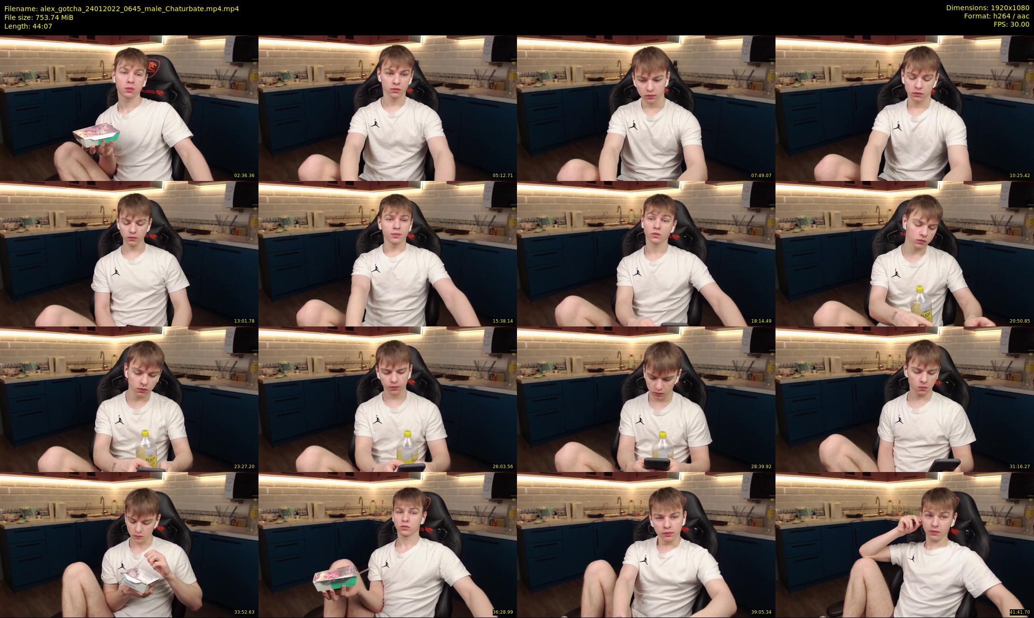alex_gotcha — 45 minute Chaturbate male cam show recording, 1080p, Jan 24, 2022