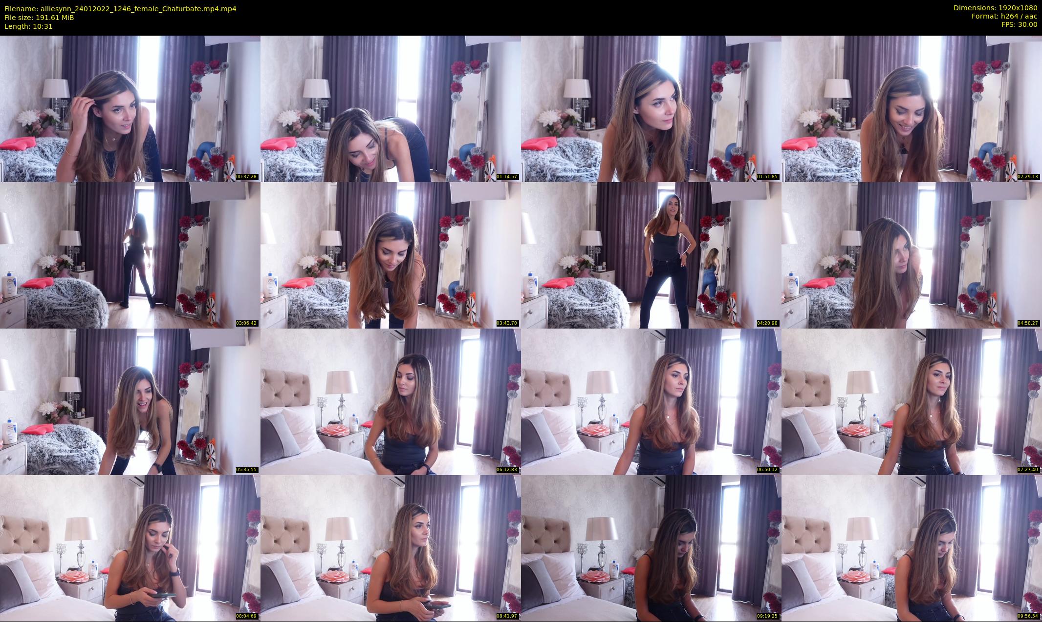 alliesynn — 11 minute Chaturbate female cam show recording, 1080p, Jan 24, 2022