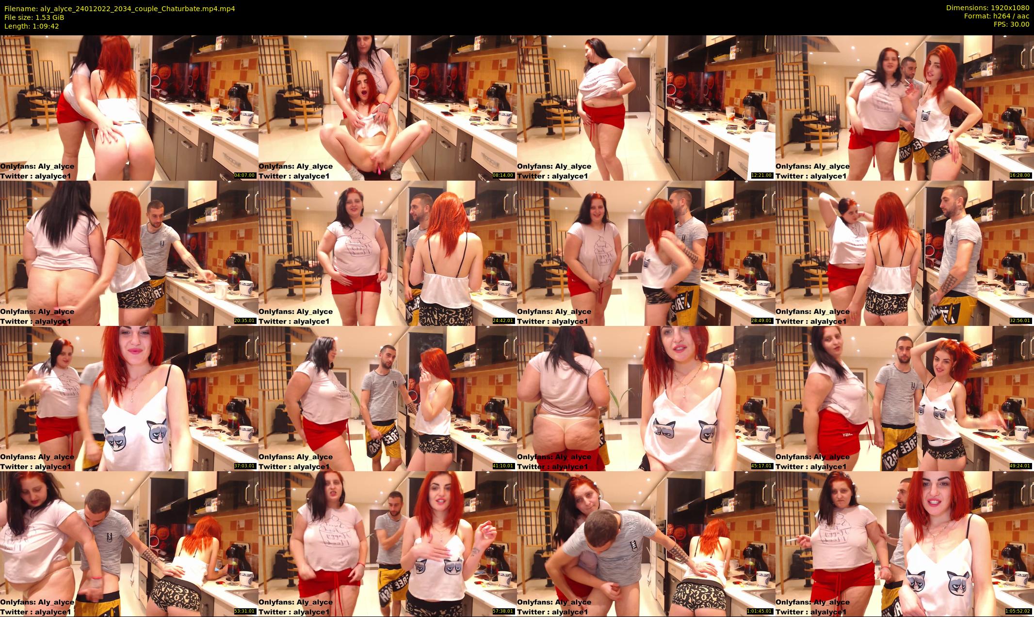 aly_alyce — 70 minute Chaturbate female cam show recording, 1080p, Jan 24, 2022