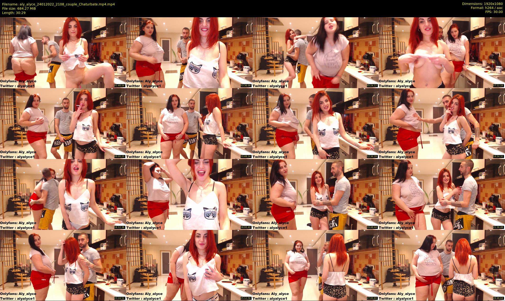 aly_alyce — 31 minute Chaturbate female cam show recording, 1080p, Jan 24, 2022