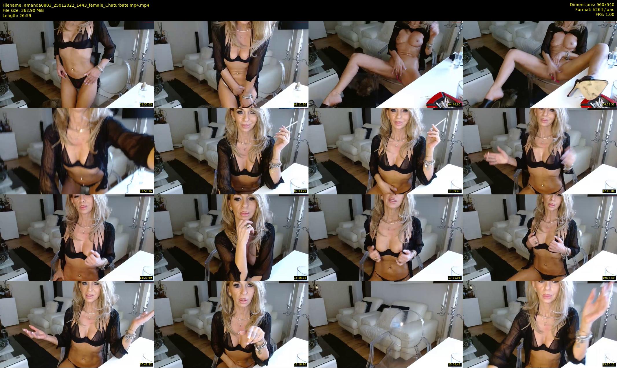 amanda0803 — 27 minute Chaturbate female cam show recording, 480p, Jan 25, 2022