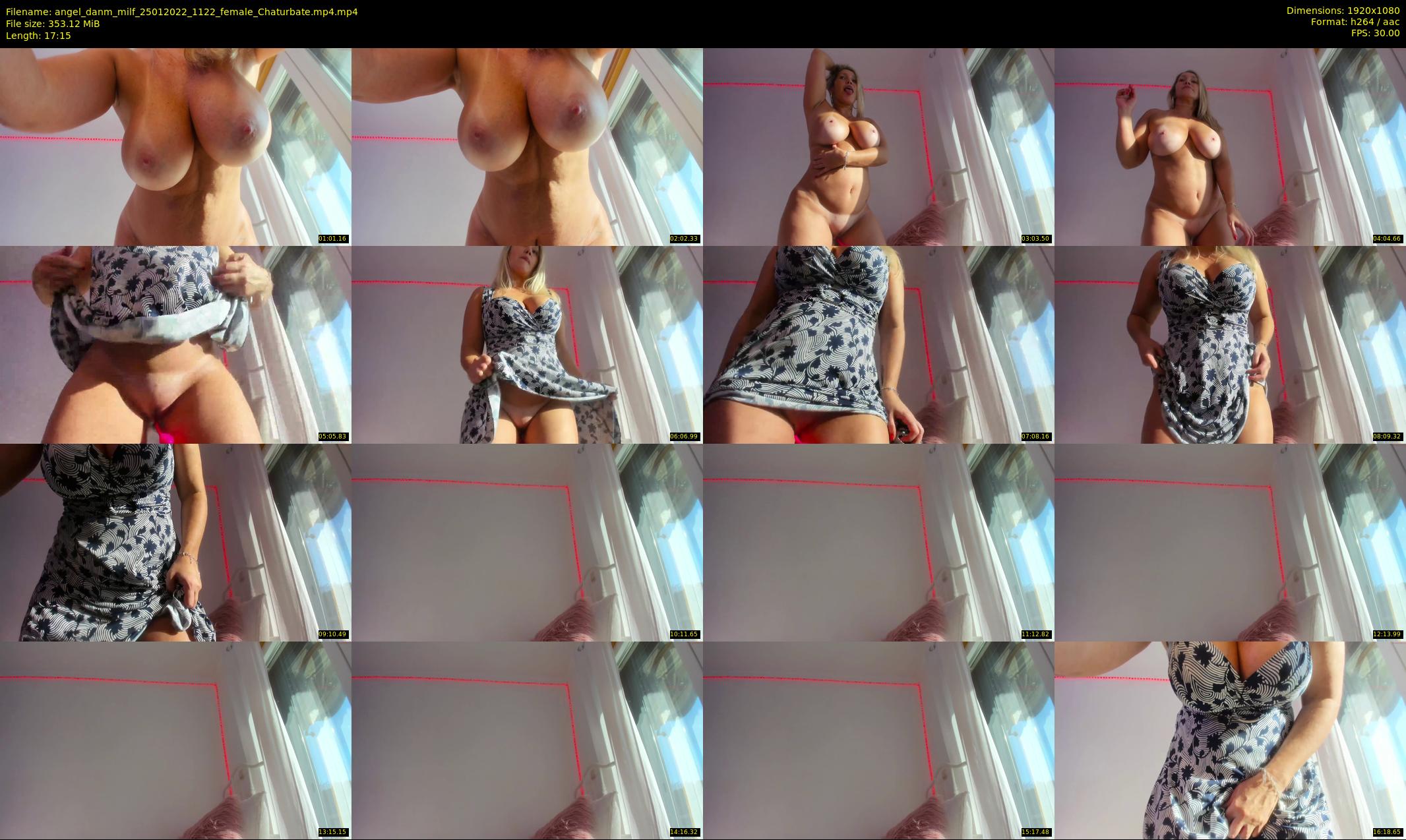 angel_danm_milf — 18 minute Chaturbate female cam show recording, 1080p, Jan 25, 2022