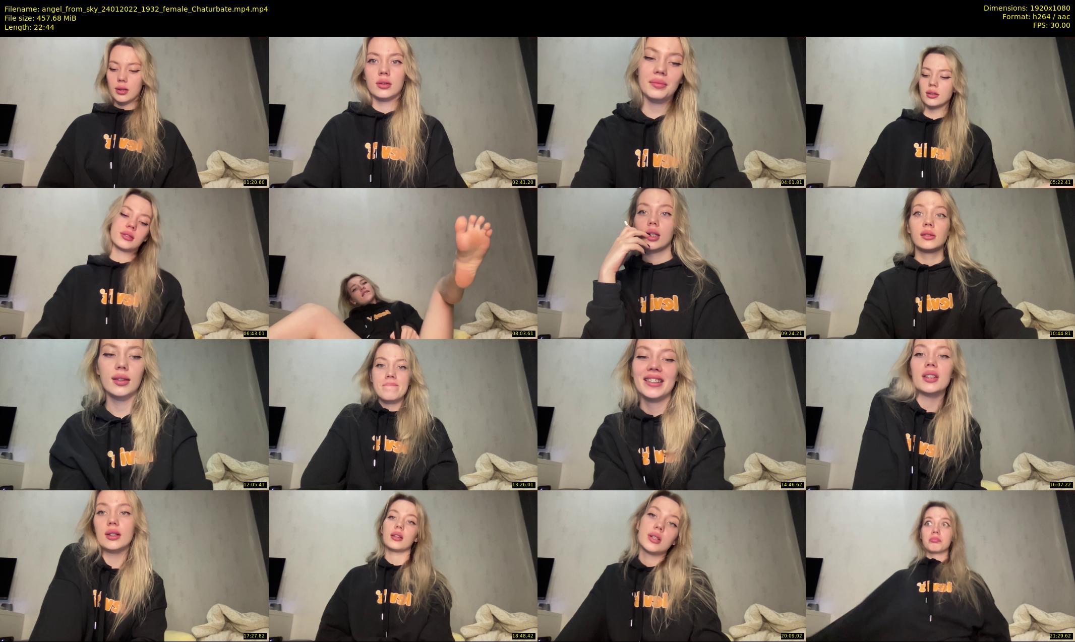 angel_from_sky — 23 minute Chaturbate female cam show recording, 1080p, Jan 24, 2022