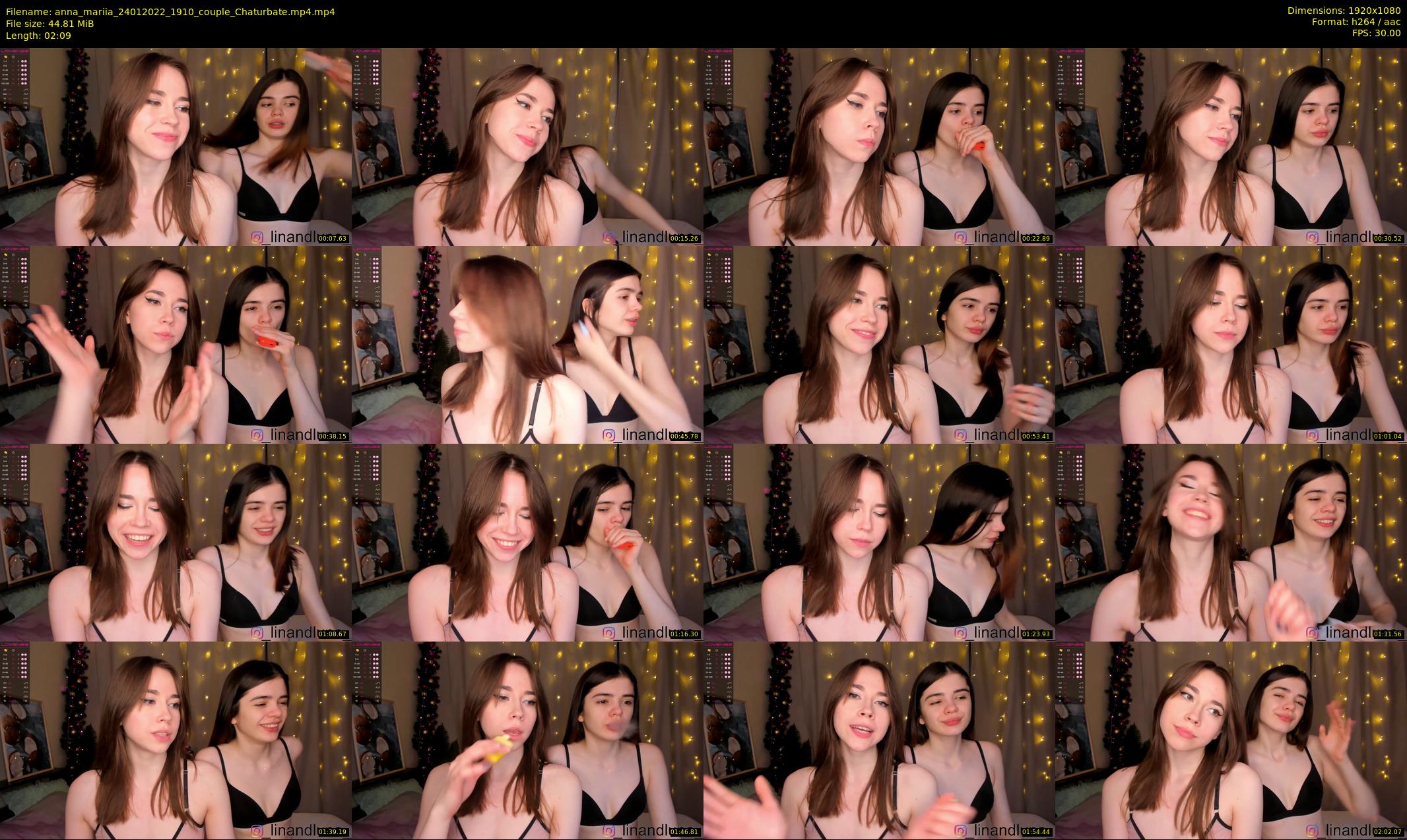 anna_mariia — 3 minute Chaturbate couple cam show recording, 1080p, Jan 24, 2022