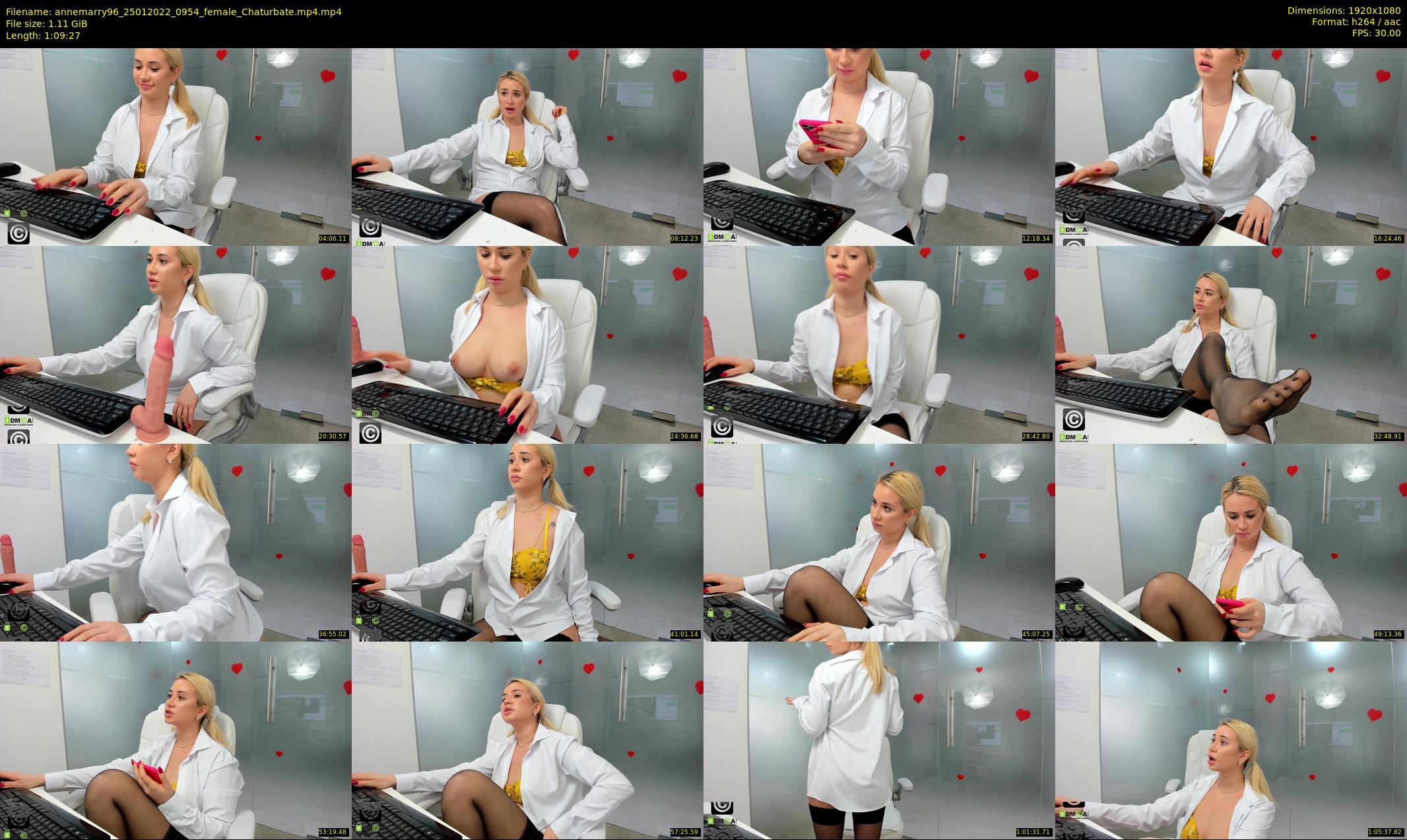 annemarry96 — 70 minute Chaturbate female cam show recording, 1080p, Jan 25, 2022