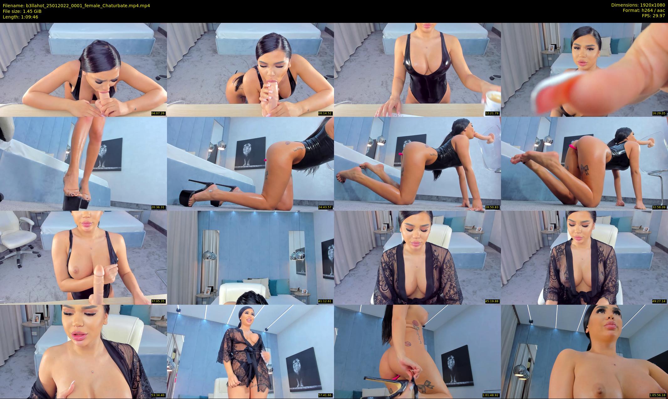 b3llahot — 70 minute Chaturbate female cam show recording, 1080p, Jan 25, 2022