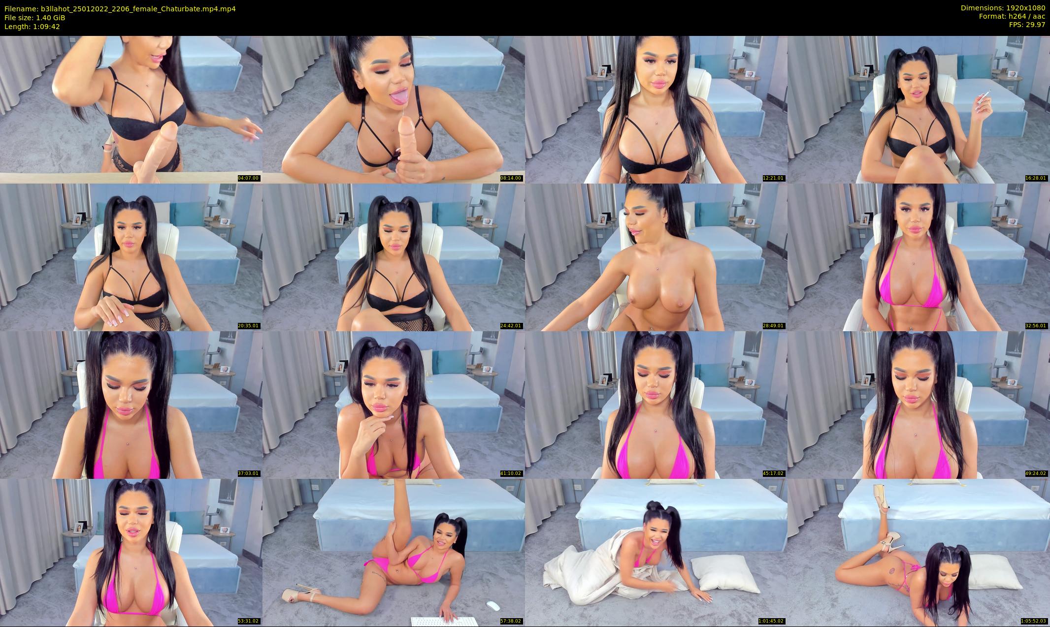b3llahot — 70 minute Chaturbate female cam show recording, 1080p, Jan 25, 2022