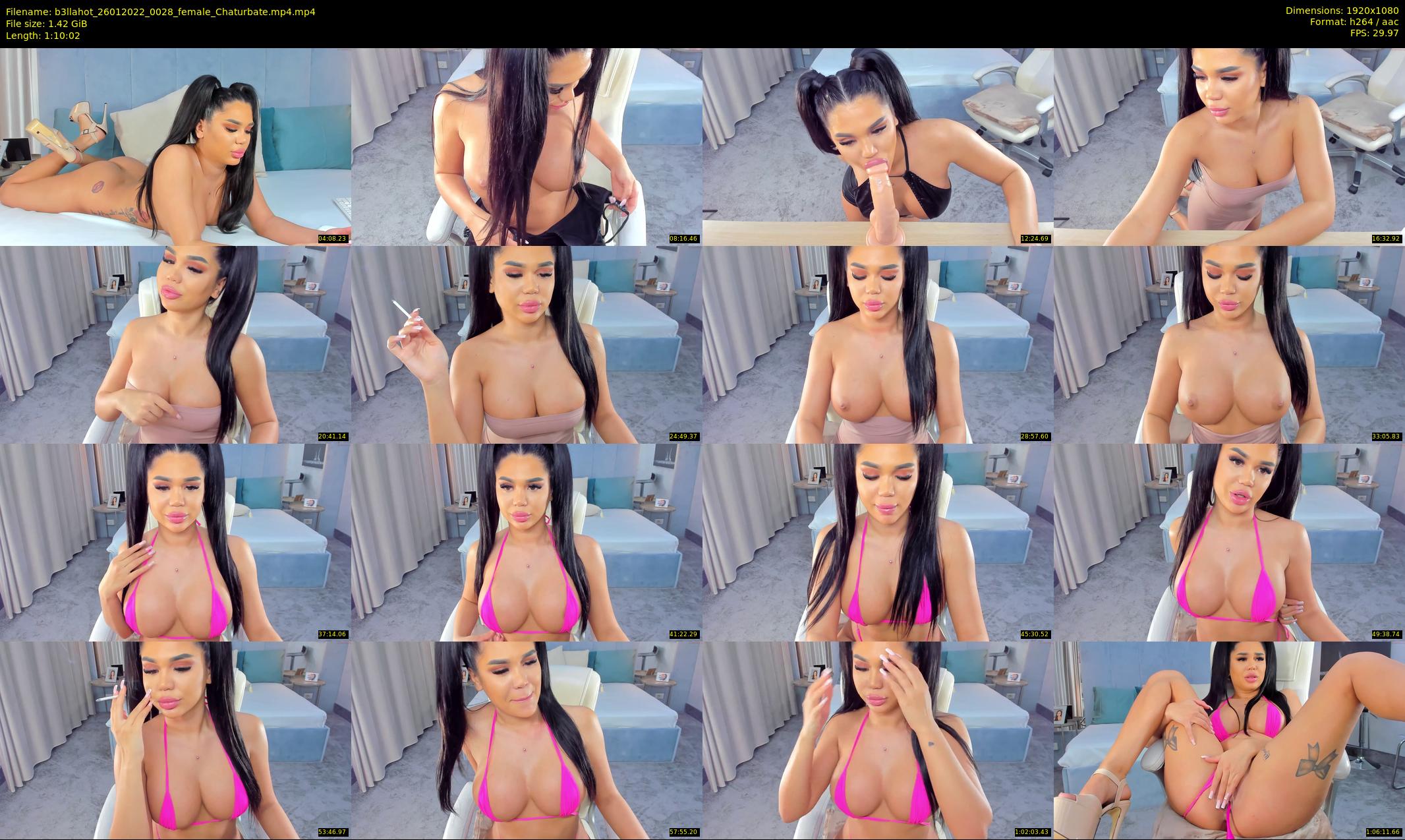 b3llahot — 71 minute Chaturbate female cam show recording, 1080p, Jan 26, 2022