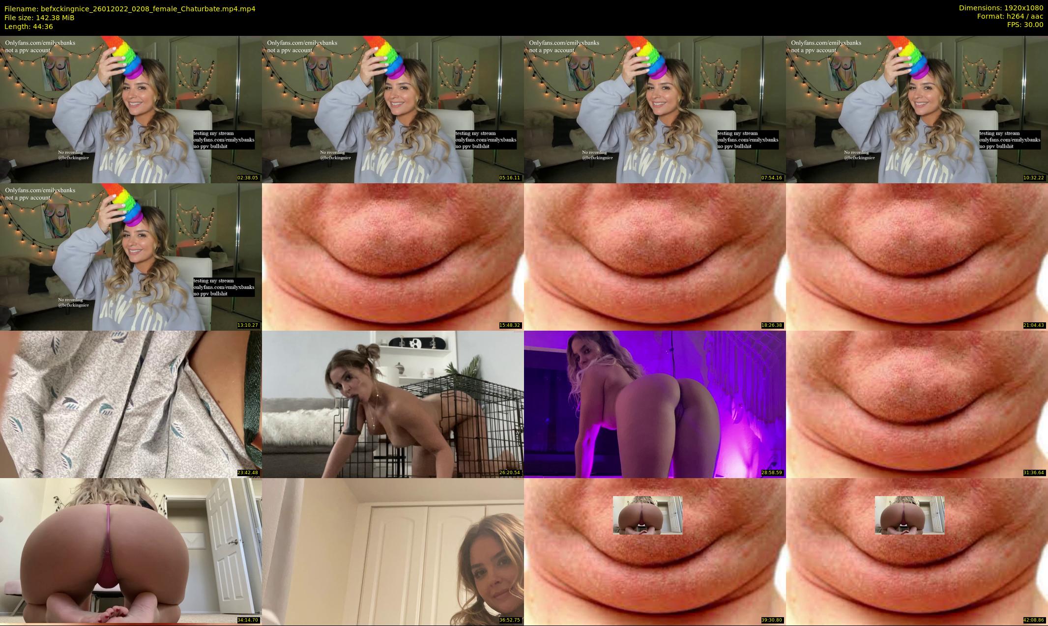 befxckingnice — 45 minute Chaturbate female cam show recording, 1080p, Jan 26, 2022