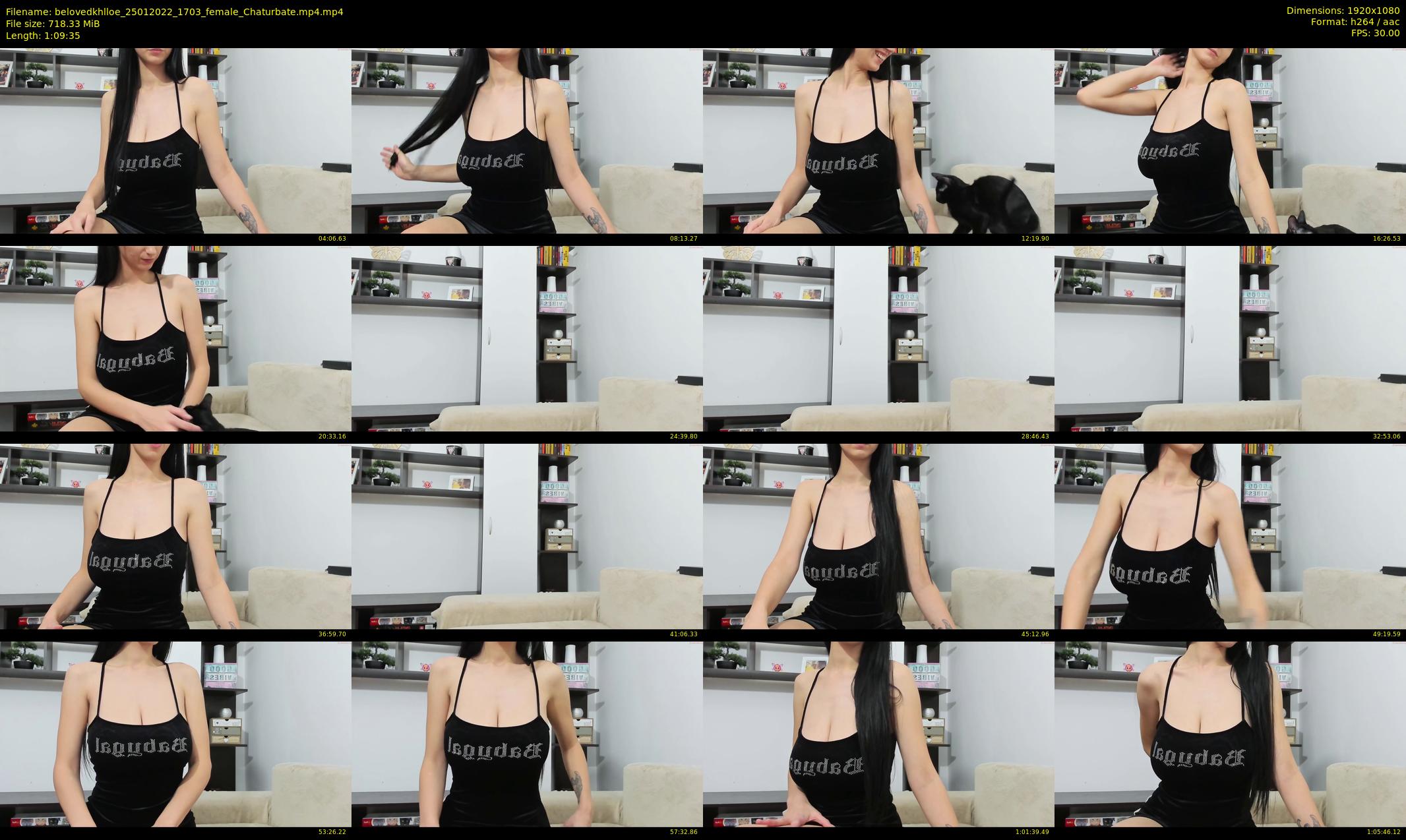 belovedkhlloe — 70 minute Chaturbate female cam show recording, 1080p, Jan 25, 2022