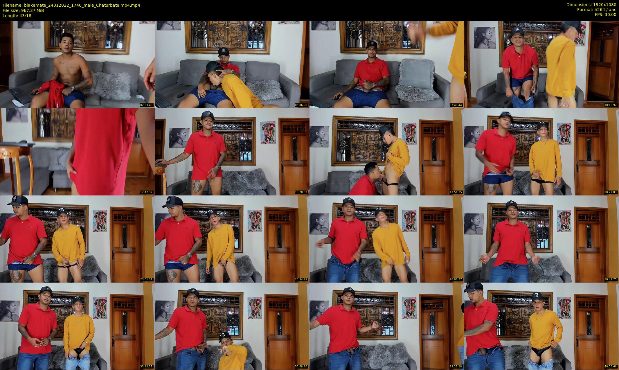 blakemate — 44 minute Chaturbate male cam show recording, 1080p, Jan 24, 2022