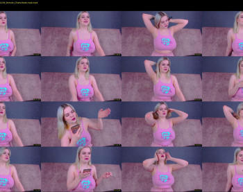 blondiebetsy — 23 minute Chaturbate female cam show recording, 1080p, Jan 25, 2022