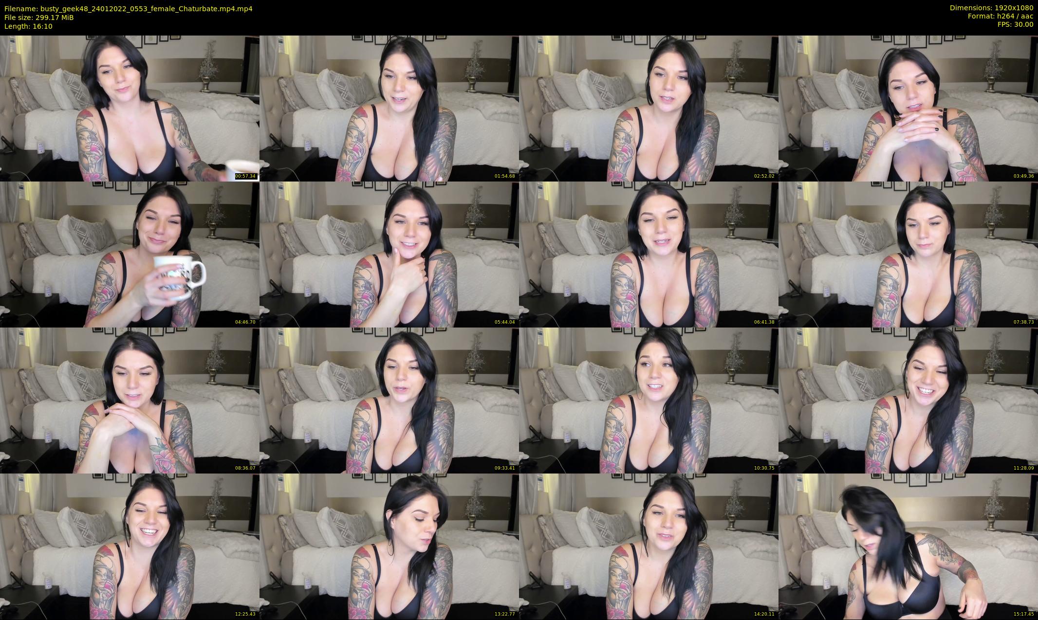 busty_geek48 — 17 minute Chaturbate female cam show recording, 1080p, Jan 24, 2022