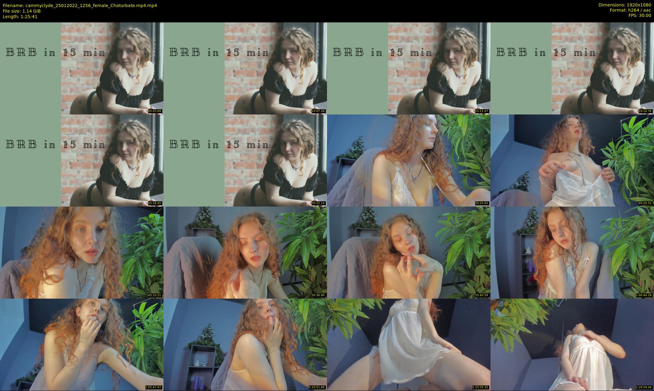 cammyclyde — 86 minute Chaturbate female cam show recording, 1080p, Jan 25, 2022
