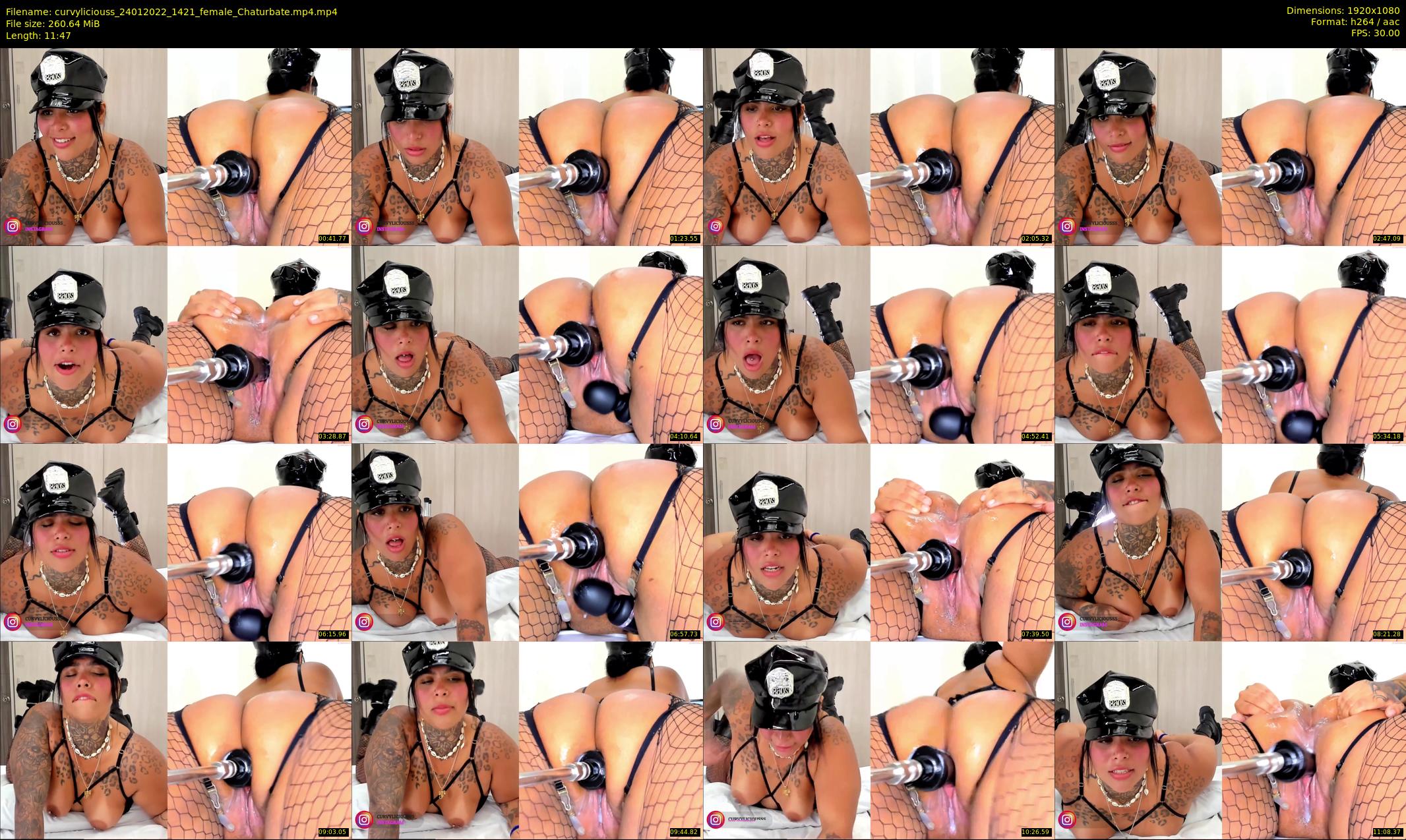 curvyliciouss — 12 minute Chaturbate female cam show recording, 1080p, Jan 24, 2022