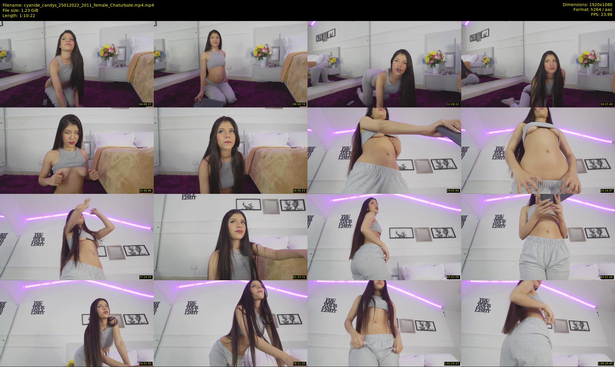 cyanide_candys — 71 minute Chaturbate female cam show recording, 1080p, Jan 25, 2022