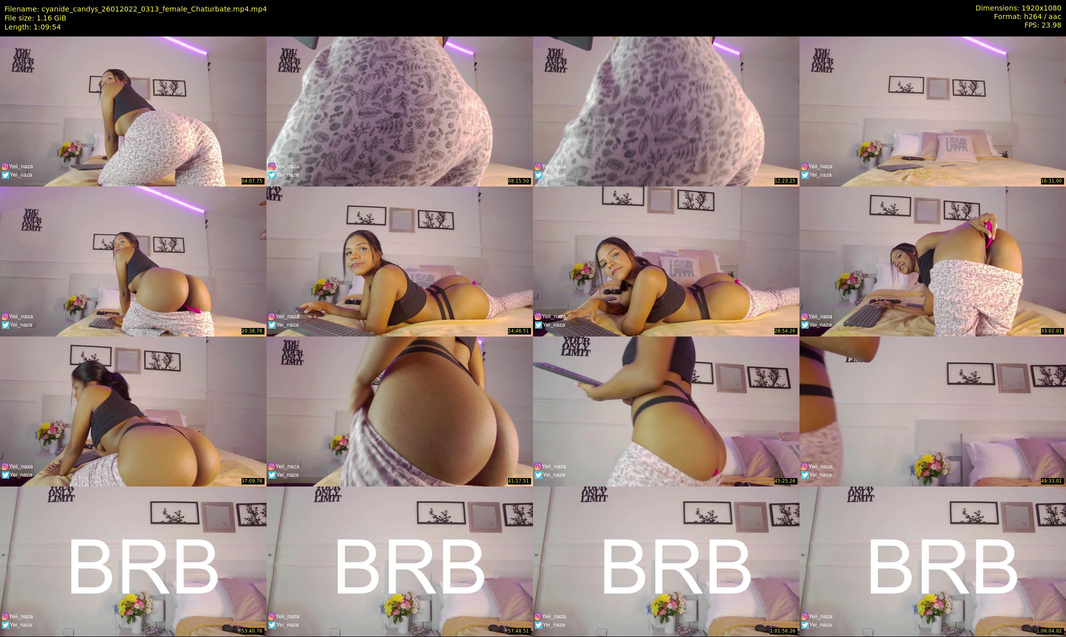cyanide_candys — 70 minute Chaturbate female cam show recording, 1080p, Jan 26, 2022