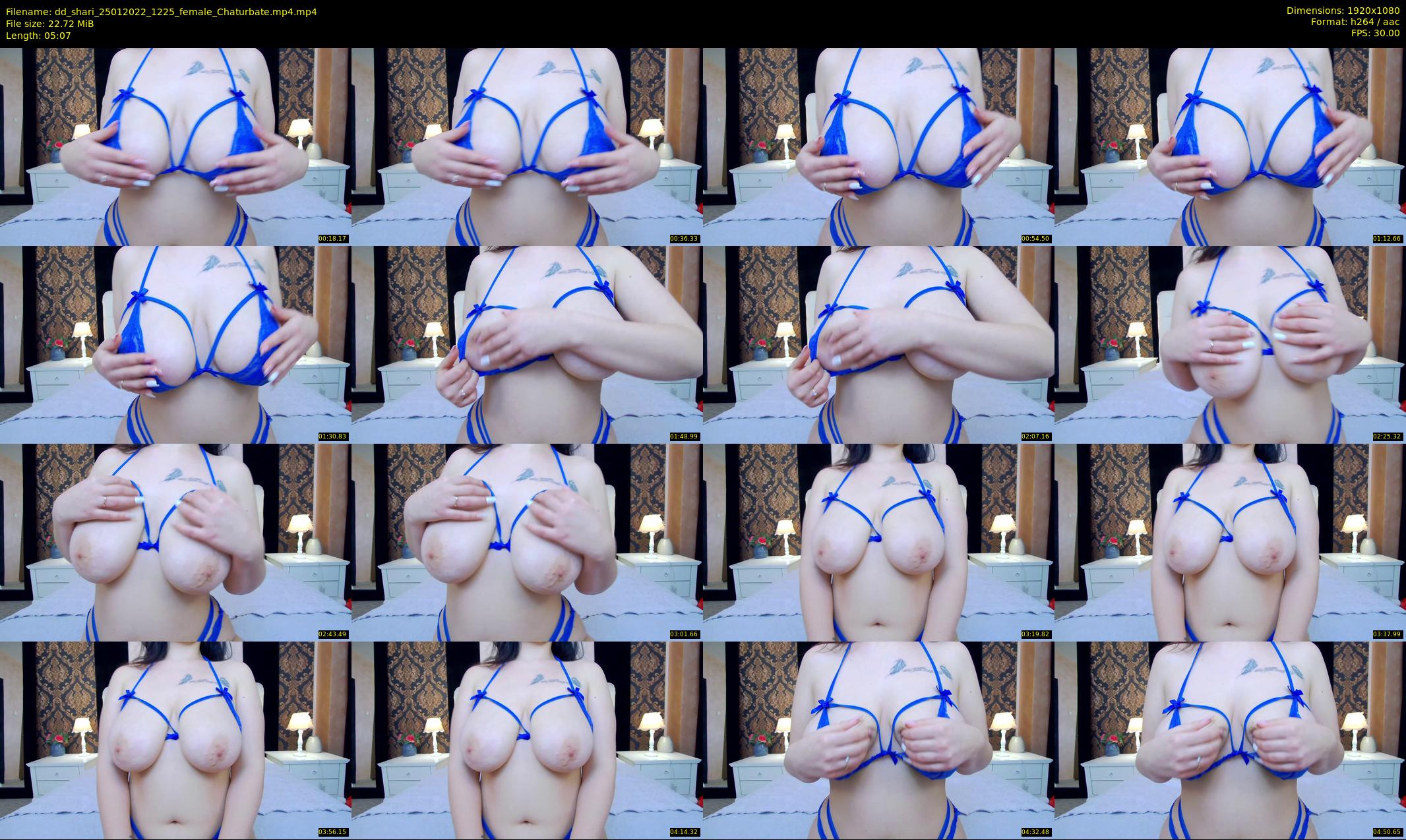 dd_shari — 6 minute Chaturbate female cam show recording, 1080p, Jan 25, 2022