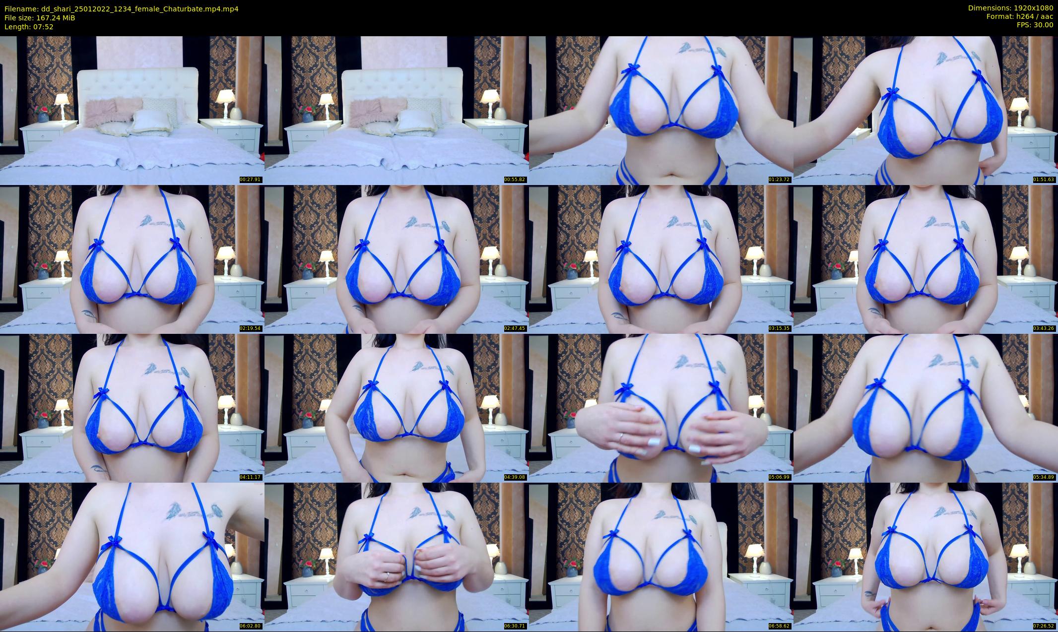 dd_shari — 8 minute Chaturbate female cam show recording, 1080p, Jan 25, 2022