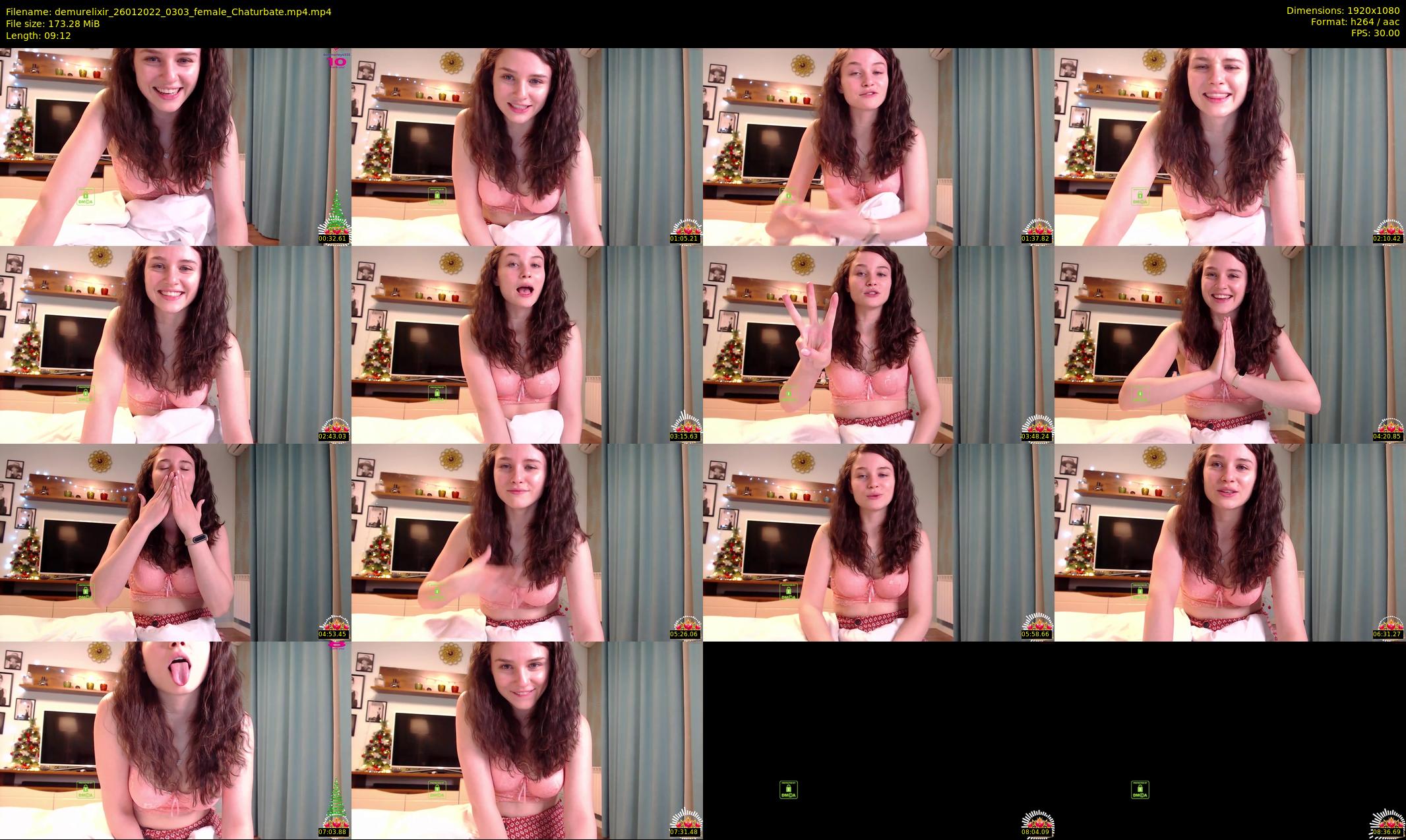 demurelixir — 10 minute Chaturbate female cam show recording, 1080p, Jan 26, 2022