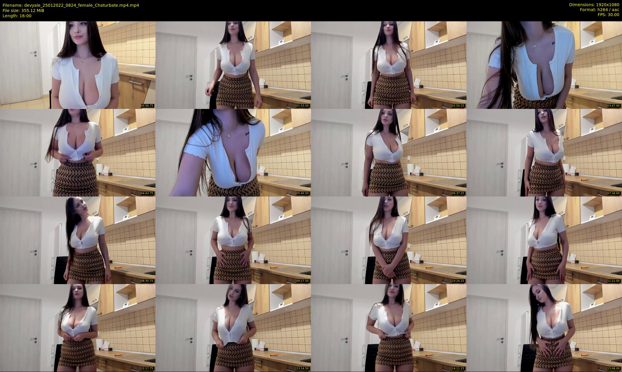 devyale — 16 minute Chaturbate female cam show recording, 1080p, Jan 25, 2022