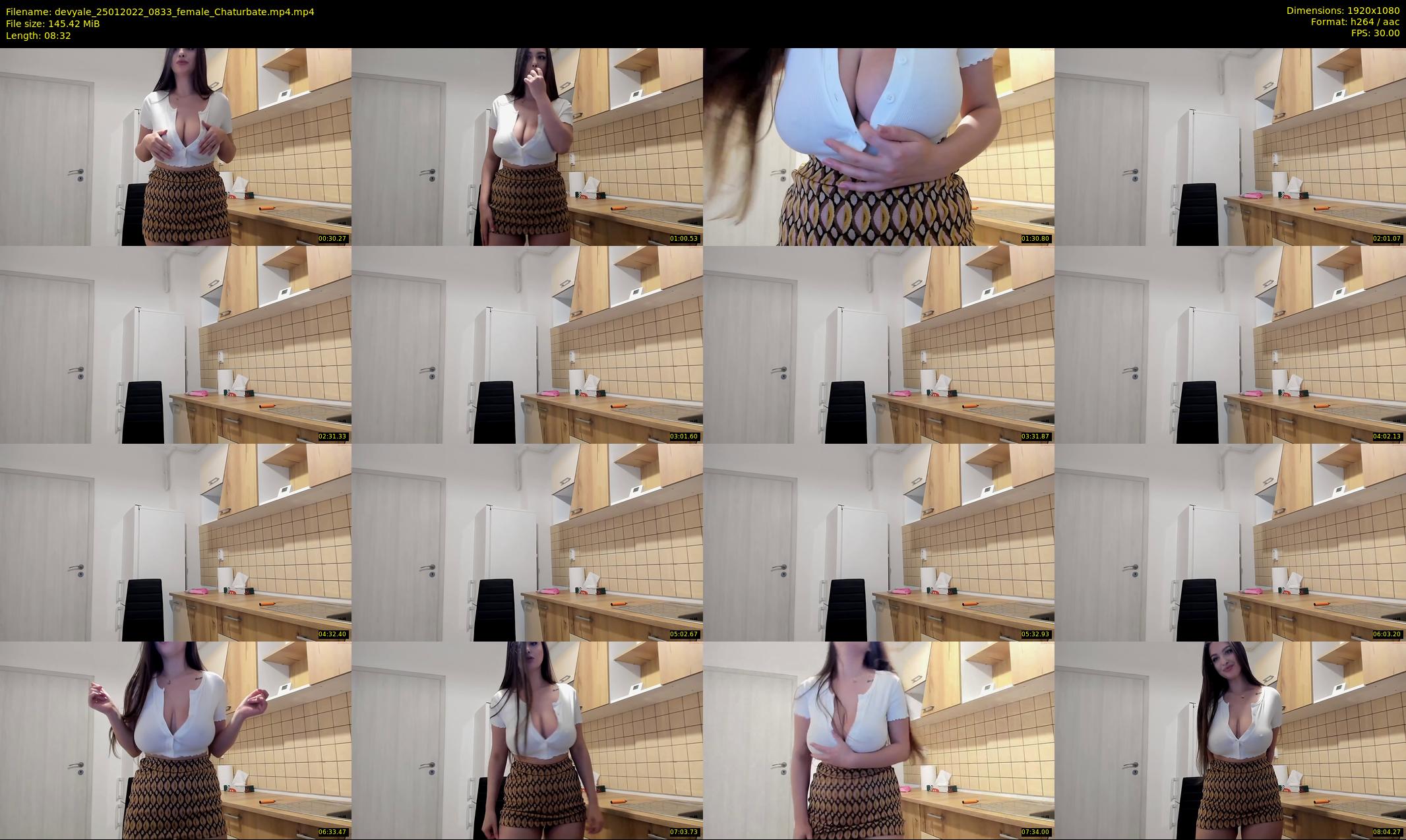 devyale — 9 minute Chaturbate female cam show recording, 1080p, Jan 25, 2022
