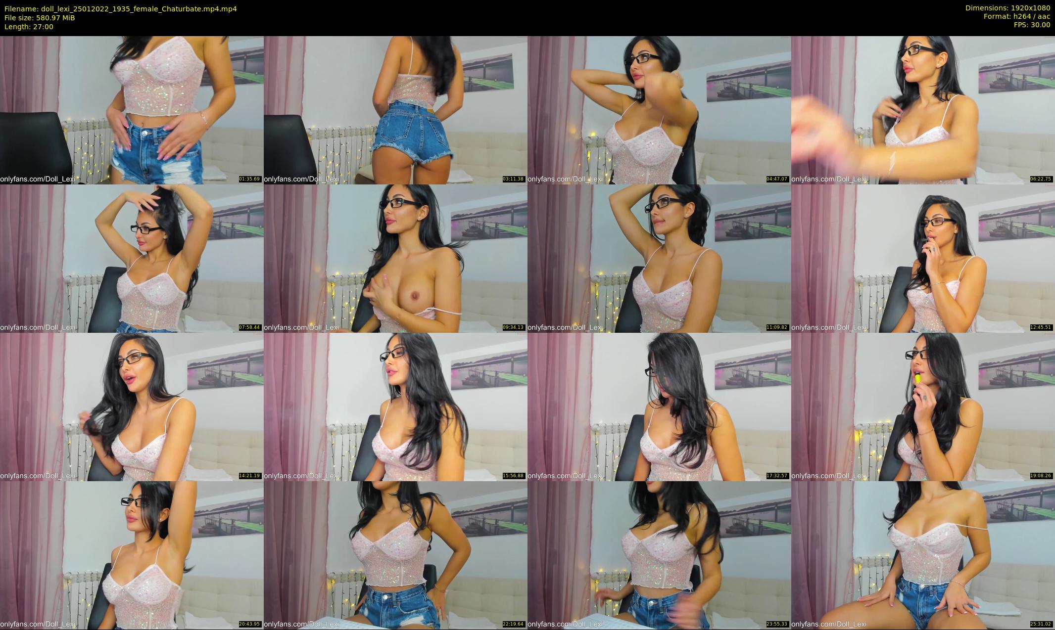 doll_lexi — 27 minute Chaturbate female cam show recording, 1080p, Jan 25, 2022