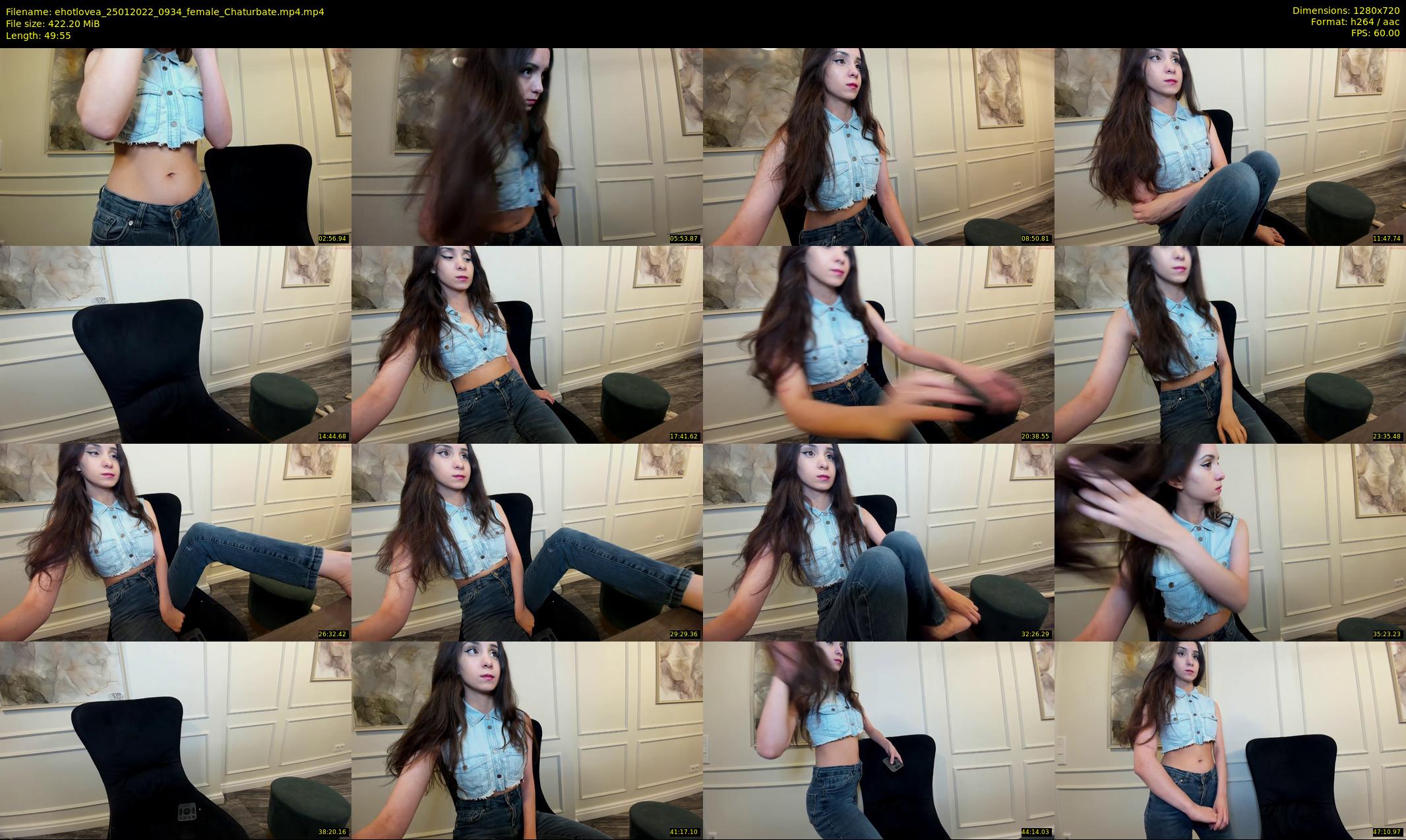 ehotlovea — 50 minute Chaturbate female cam show recording, 720p, Jan 25, 2022