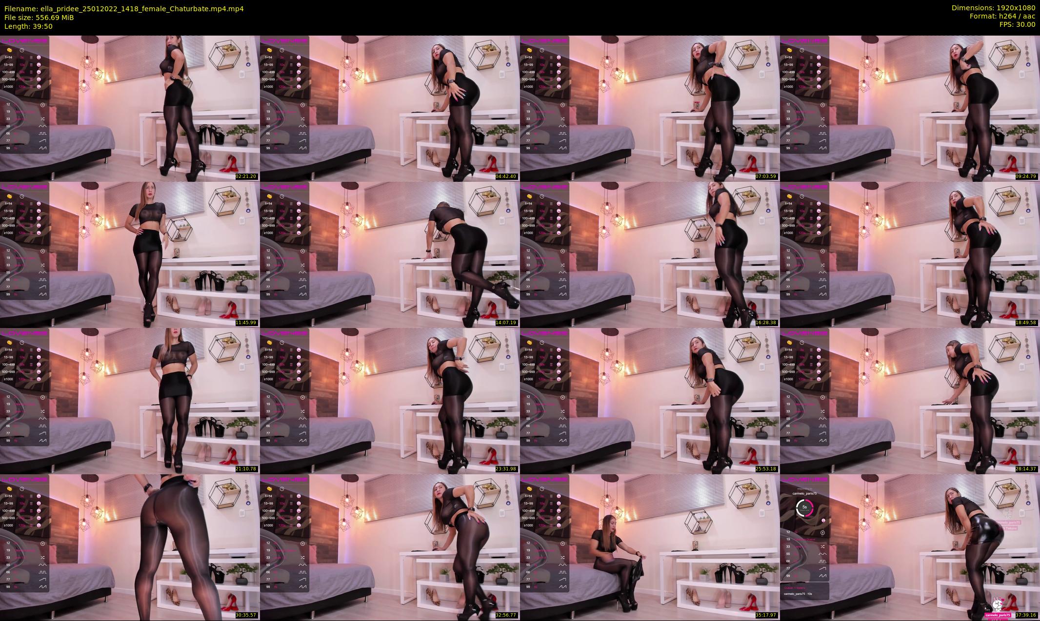 ella_pridee — 40 minute Chaturbate female cam show recording, 1080p, Jan 25, 2022