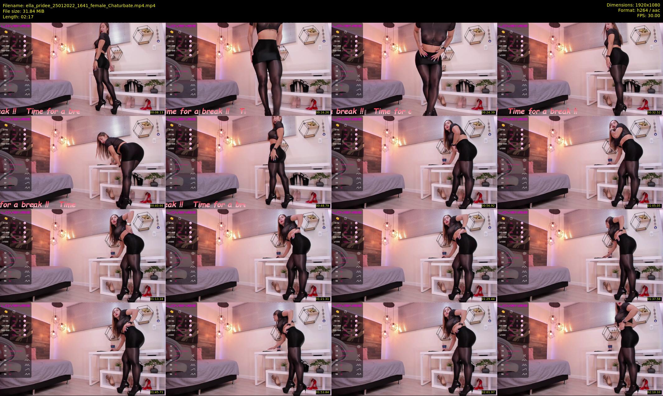 ella_pridee — 3 minute Chaturbate female cam show recording, 1080p, Jan 25, 2022