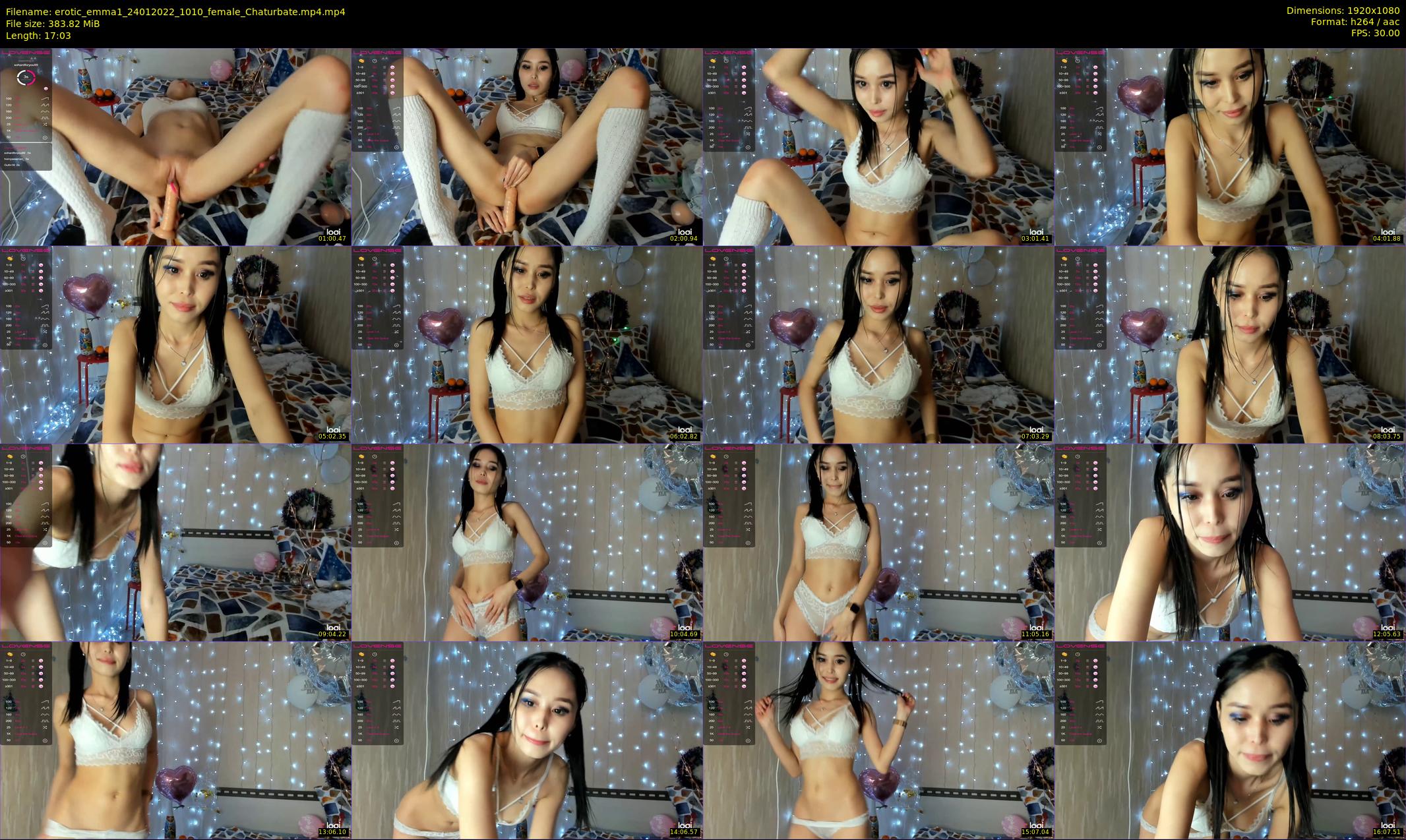 erotic_emma1 — 18 minute Chaturbate female cam show recording, 1080p, Jan 24, 2022