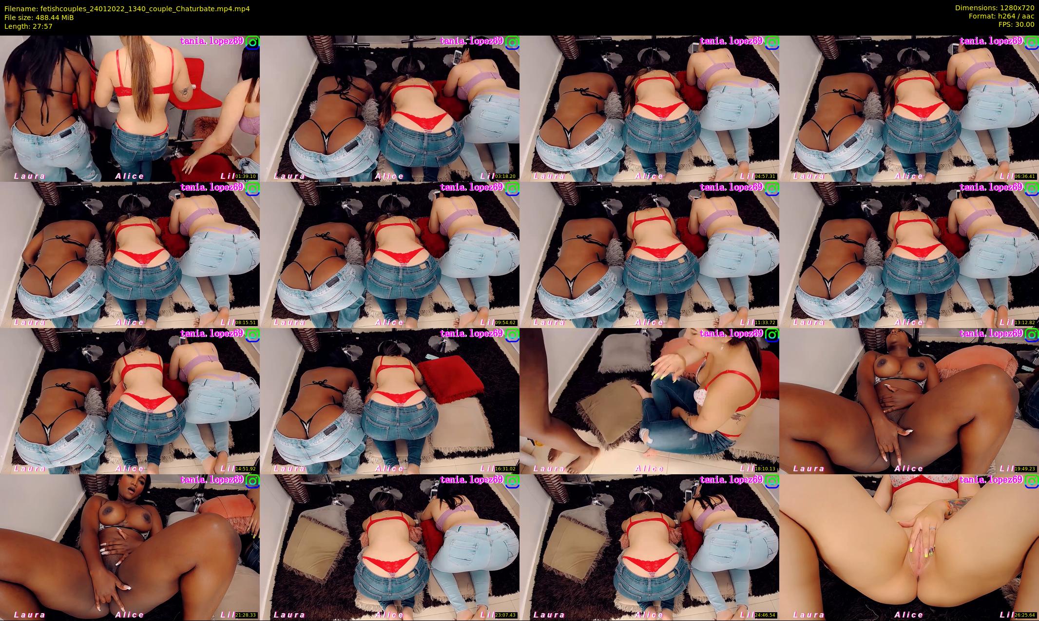 fetishcouples — 28 minute Chaturbate couple cam show recording, 720p, Jan 24, 2022