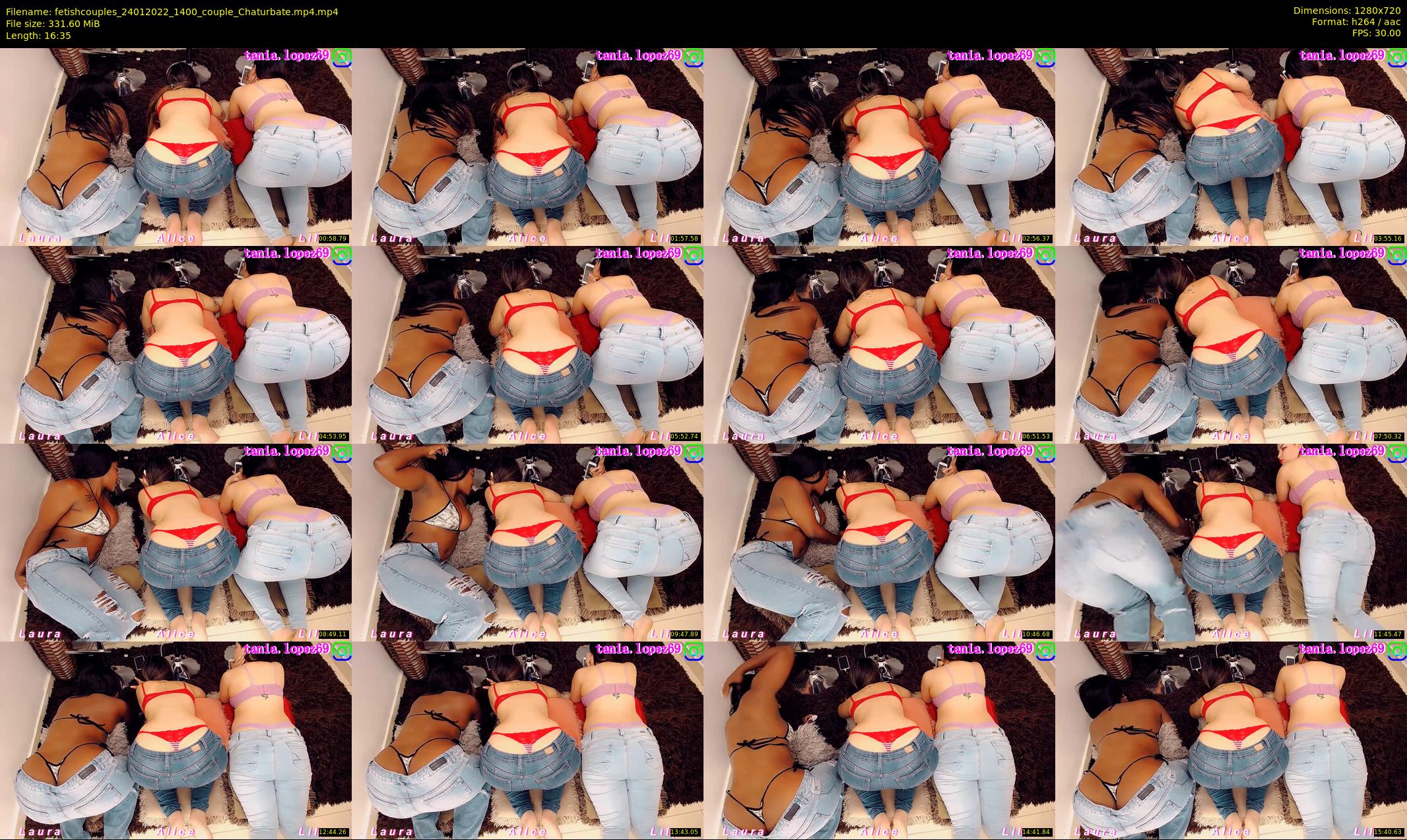 fetishcouples — 17 minute Chaturbate couple cam show recording, 720p, Jan 24, 2022