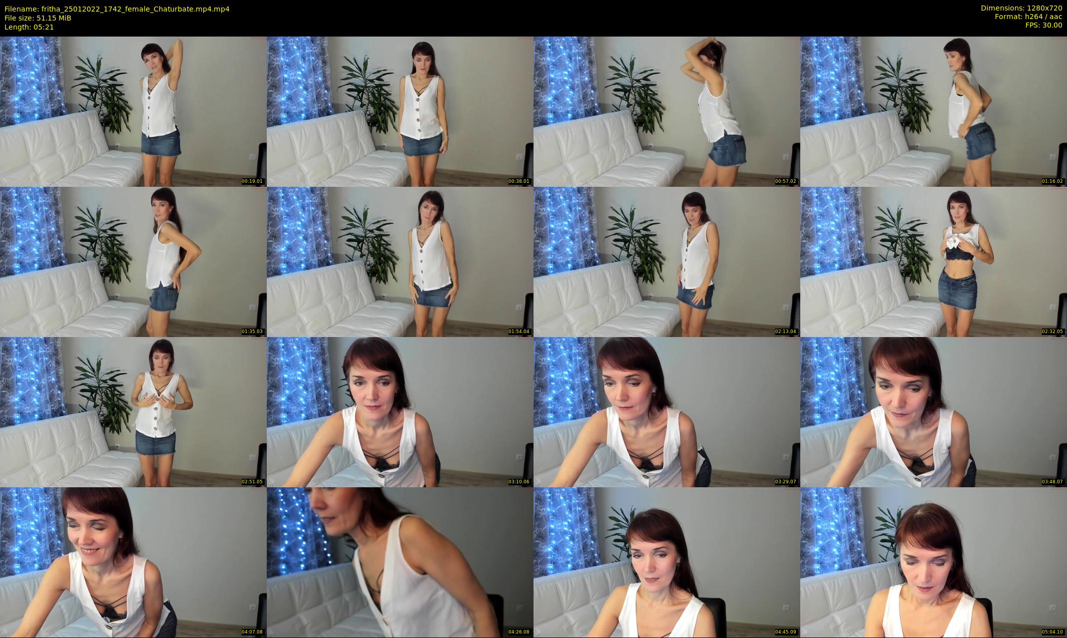 fritha — 6 minute Chaturbate female cam show recording, 720p, Jan 25, 2022