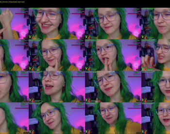 frogessjay — 8 minute Chaturbate female cam show recording, 1080p, Jan 24, 2022