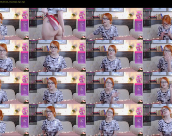 ginger_pie — 12 minute Chaturbate female cam show recording, 1080p, Jan 25, 2022